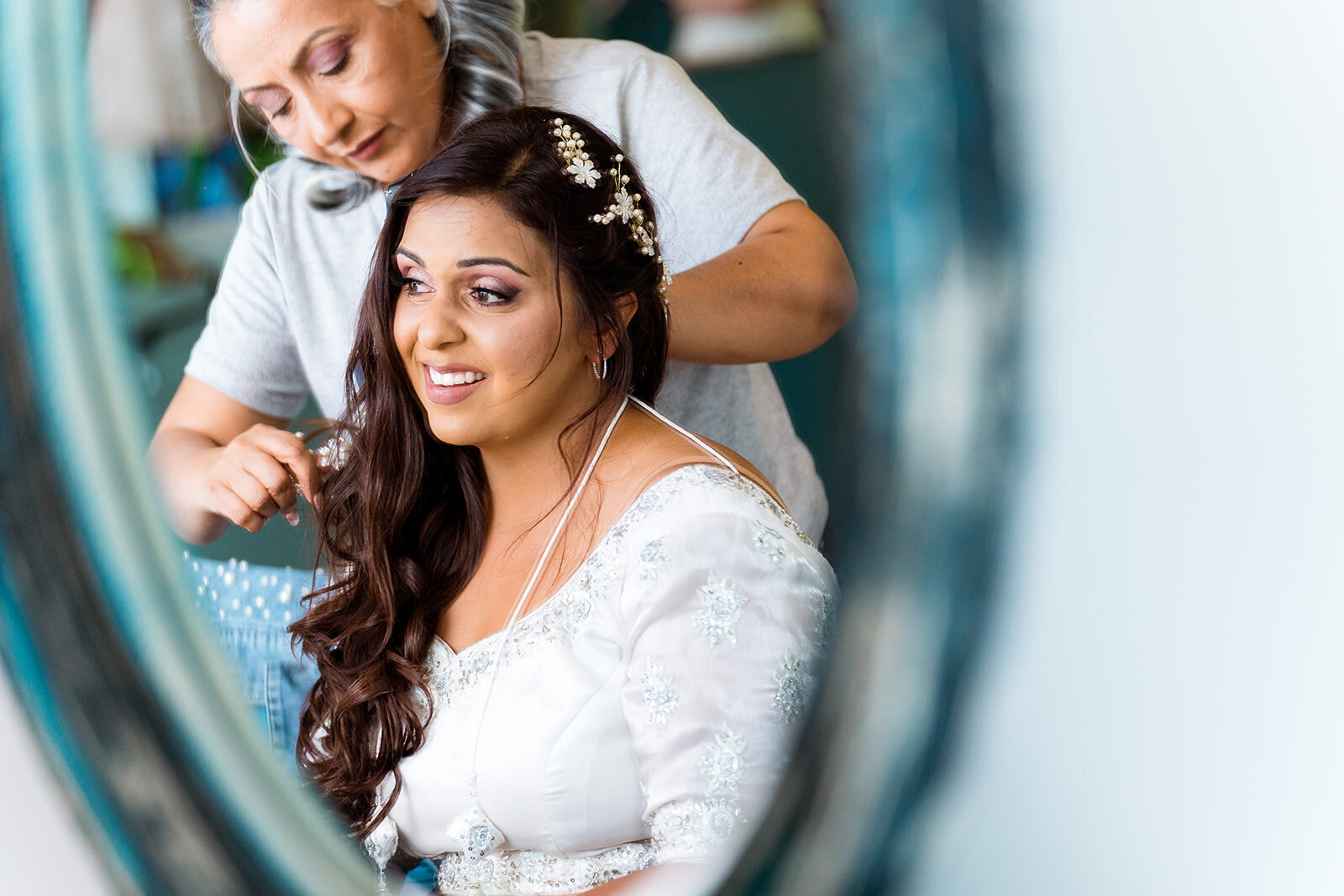 Getting ready pic  reflection in mirror