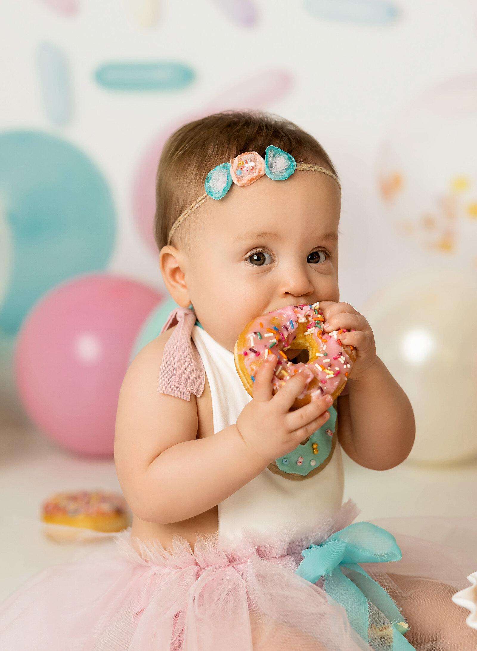 baby girl 1st birthday photoshoot