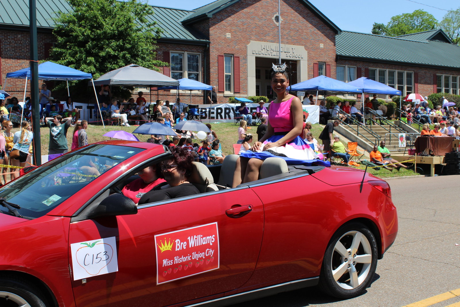 West Tennessee Strawberry Festival - Humboldt TN - Girls Parade16