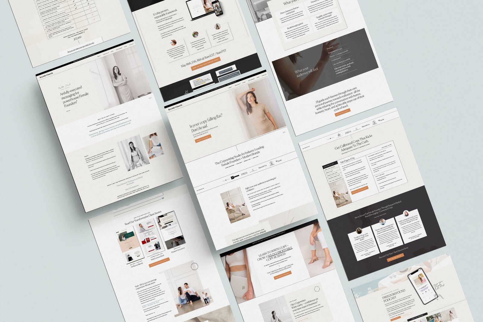 krystle-church-website-design