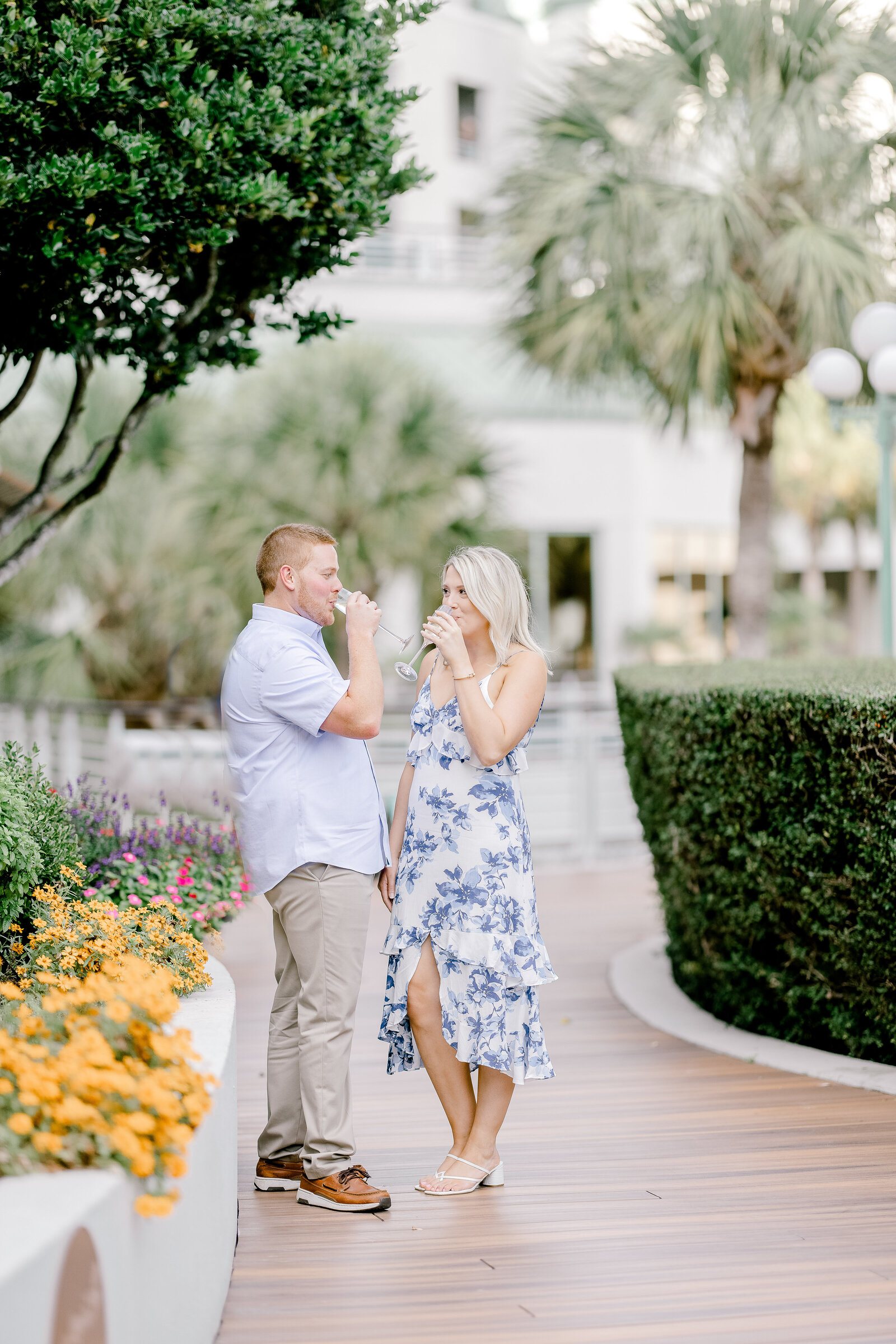 Light and Airy Hilton Head Island Engagement Session-11