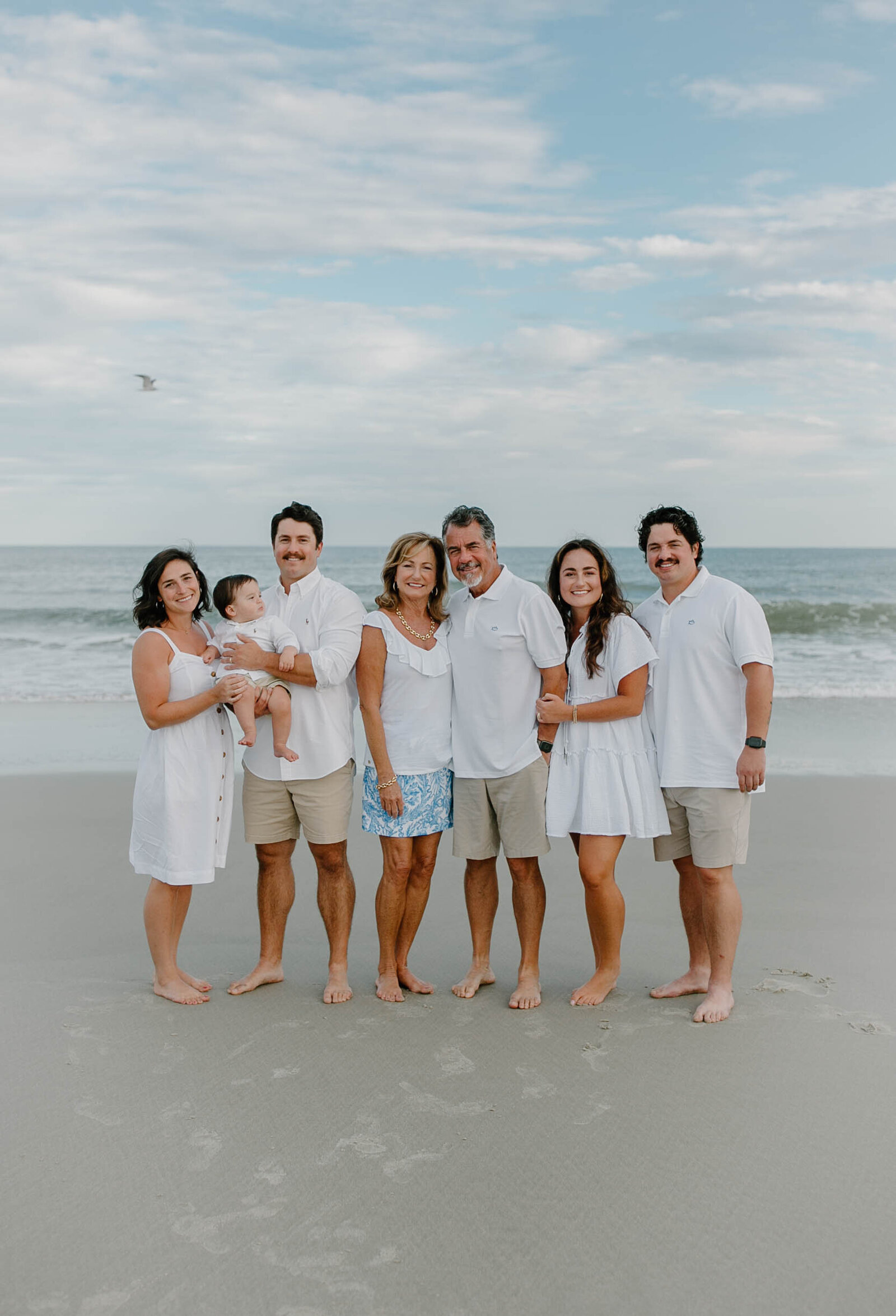beach family photos pawleys island