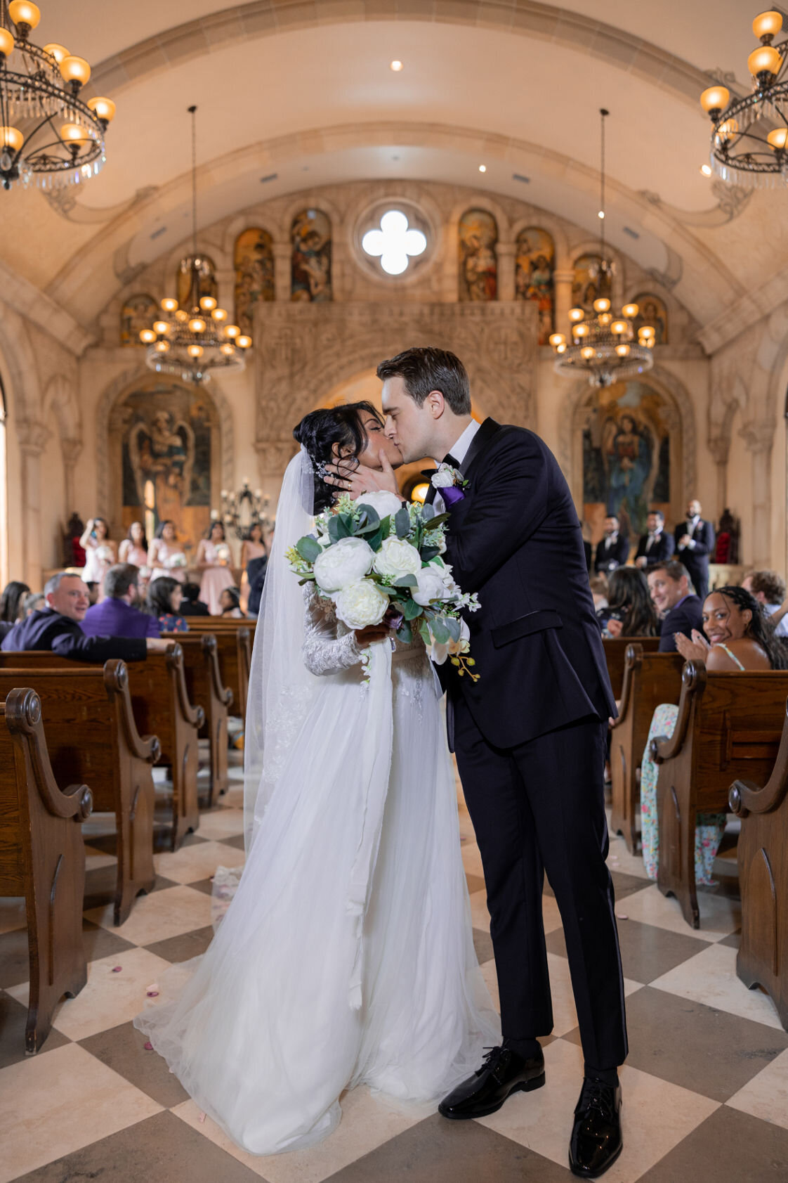 Dallas church wedding photographer