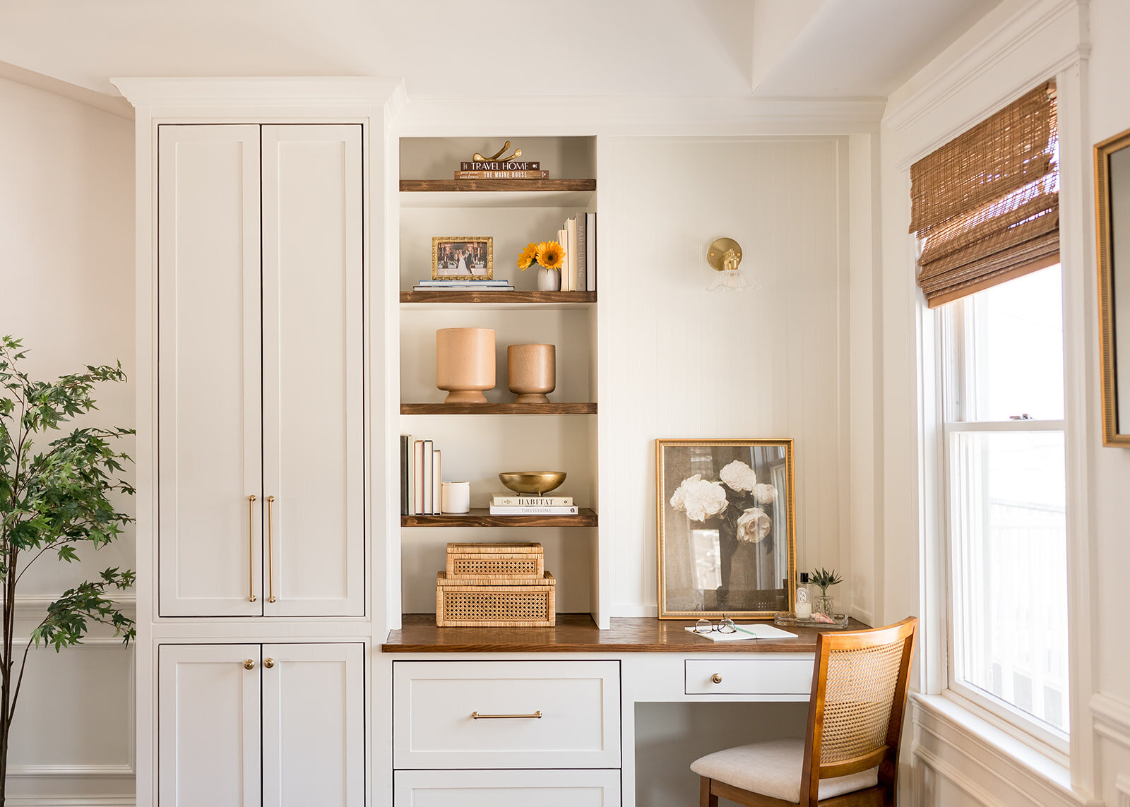 melinda chesson interiors gold accent office