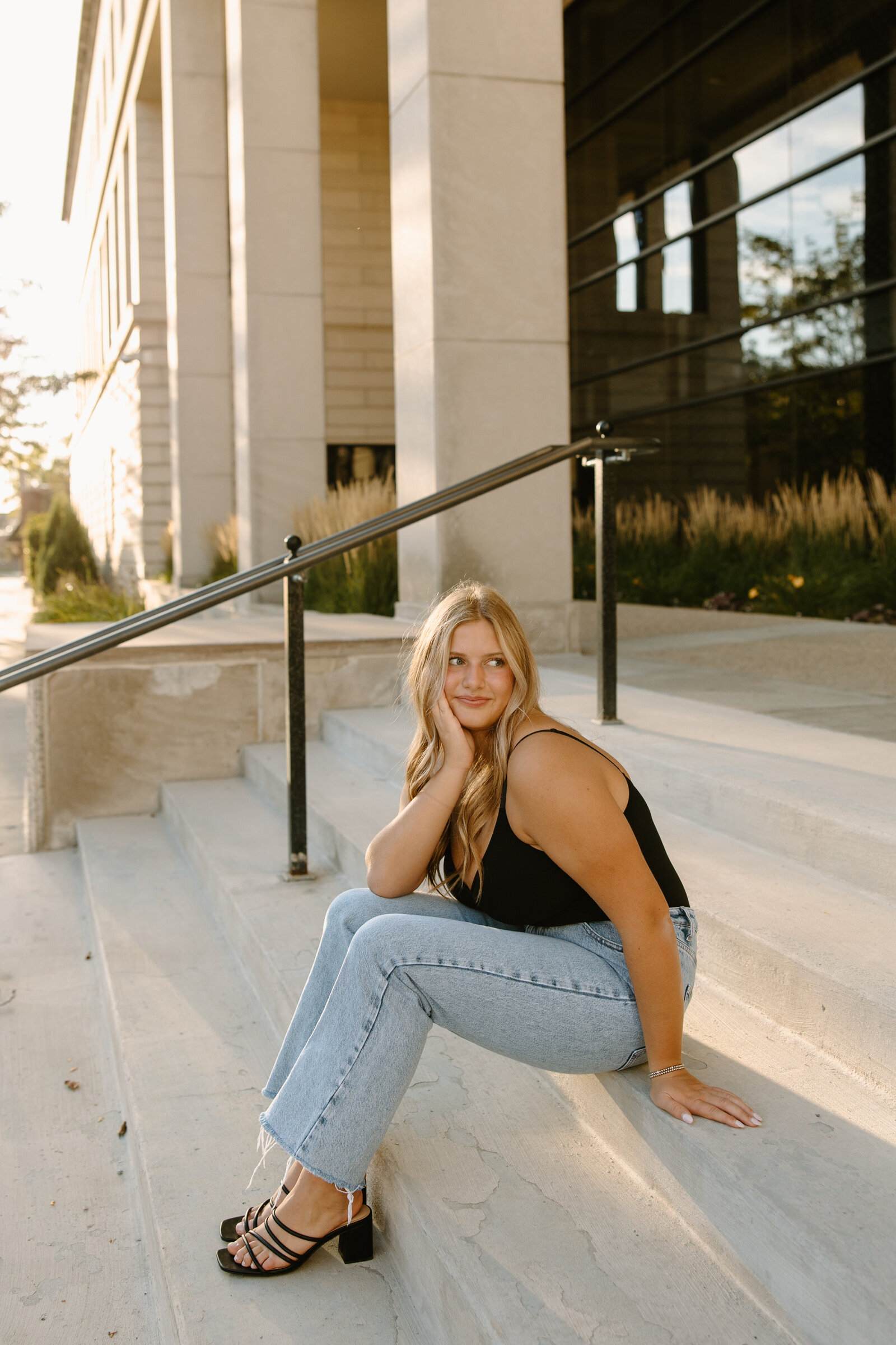 city senior photos