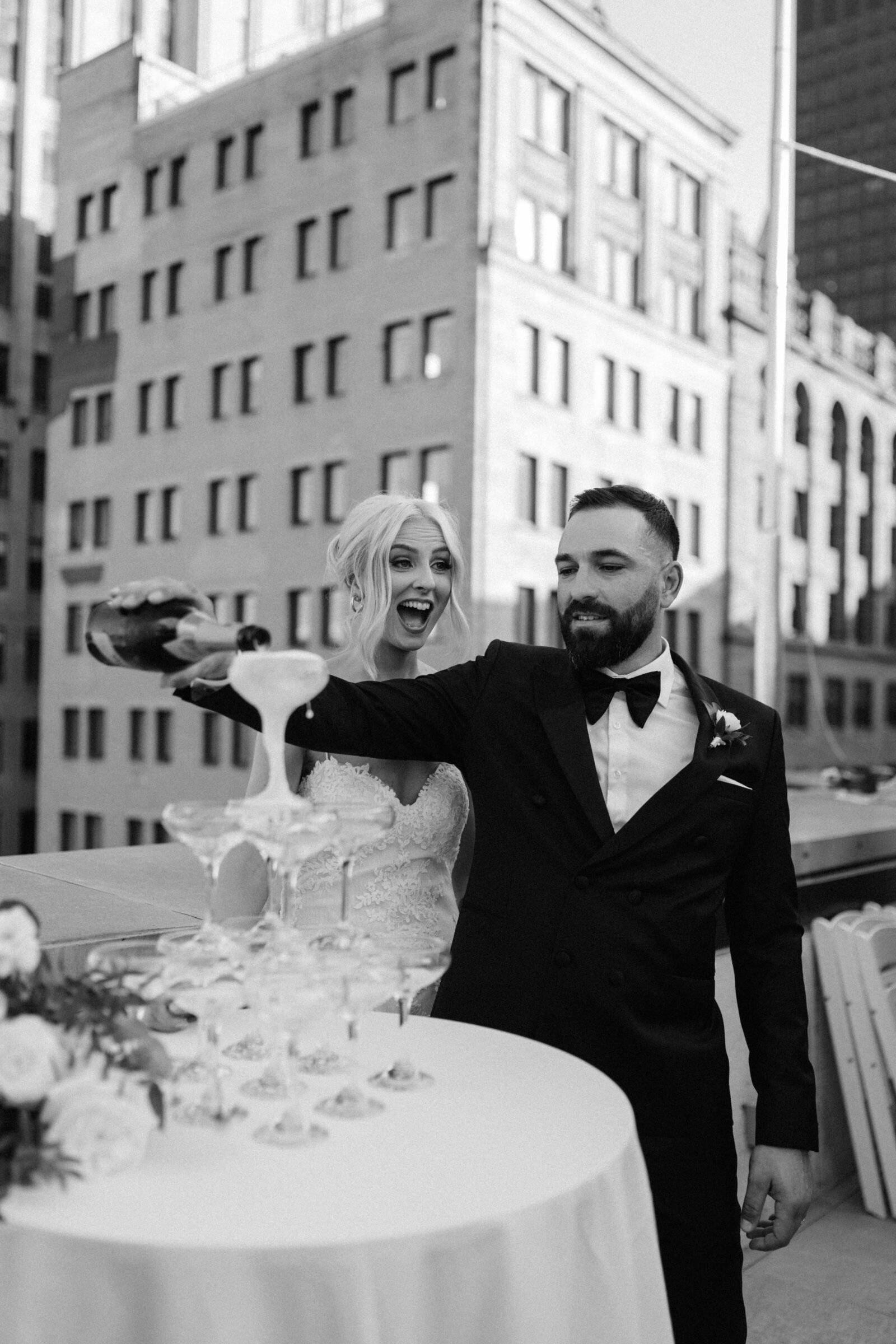 City wedding photography