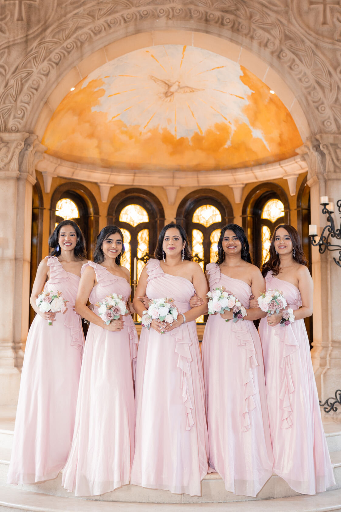 Wedding bridal party photography