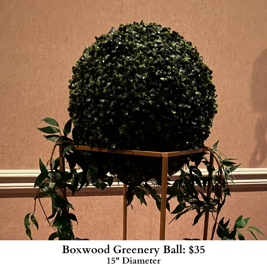 Boxwood Greenery Ball-995