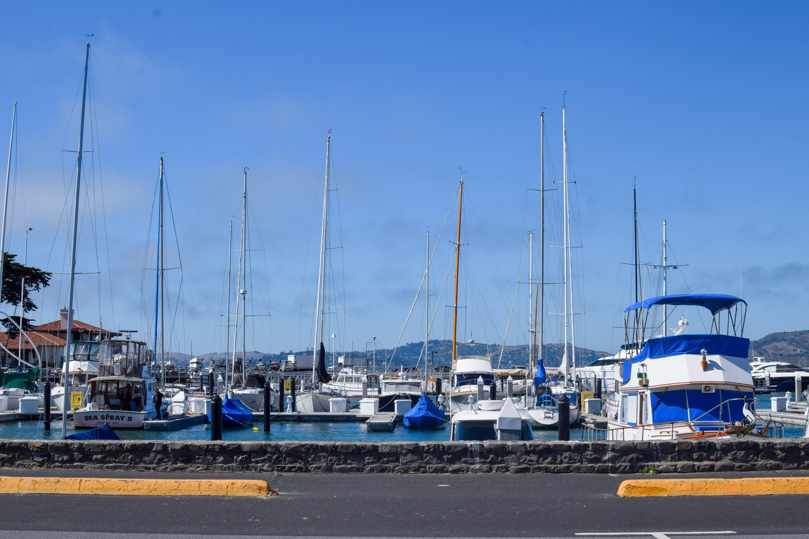 Yacht boat harbor nautical San Francisco California