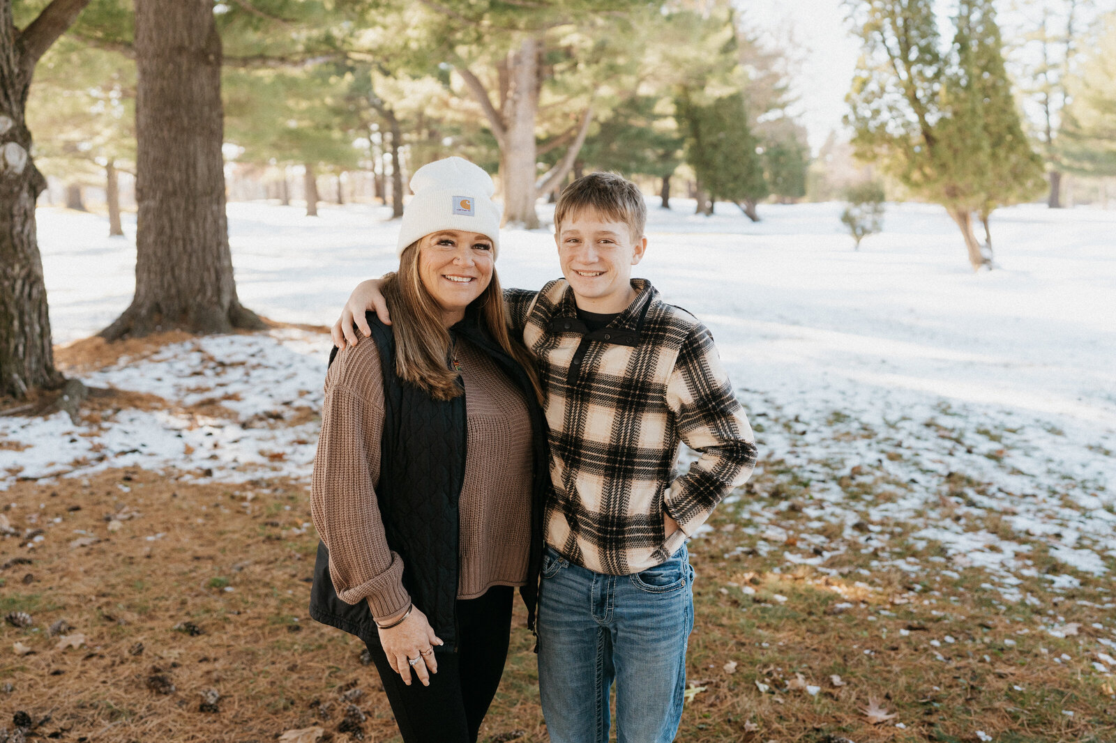 Iowa Family Photos Winter Christmas Card-15