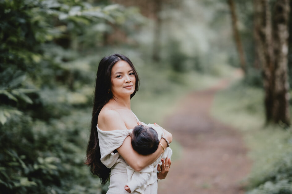 Mum and baby photoshoot