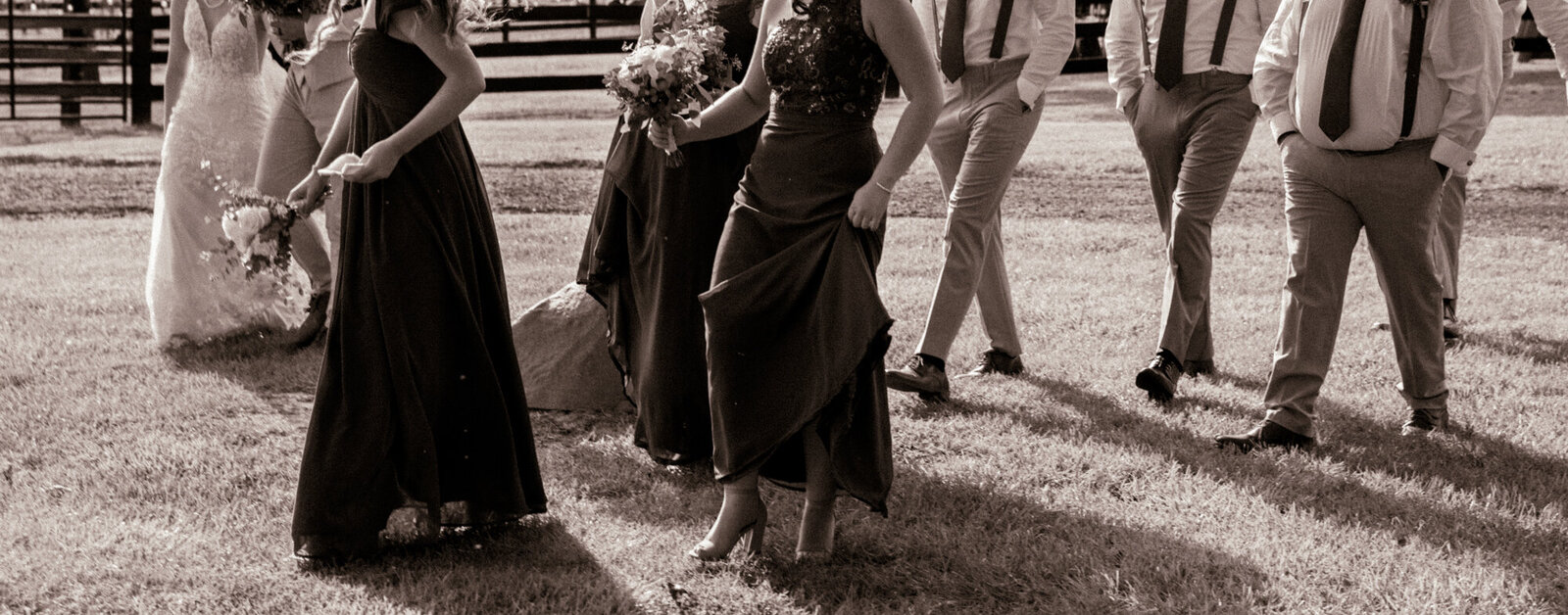 bridal party photo