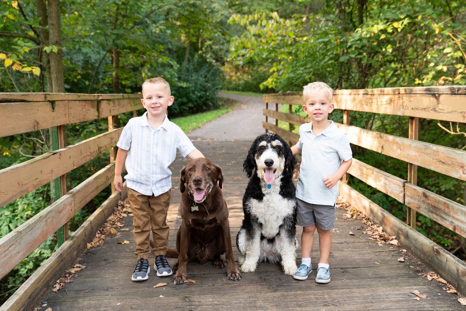 Family photo ideas with pets