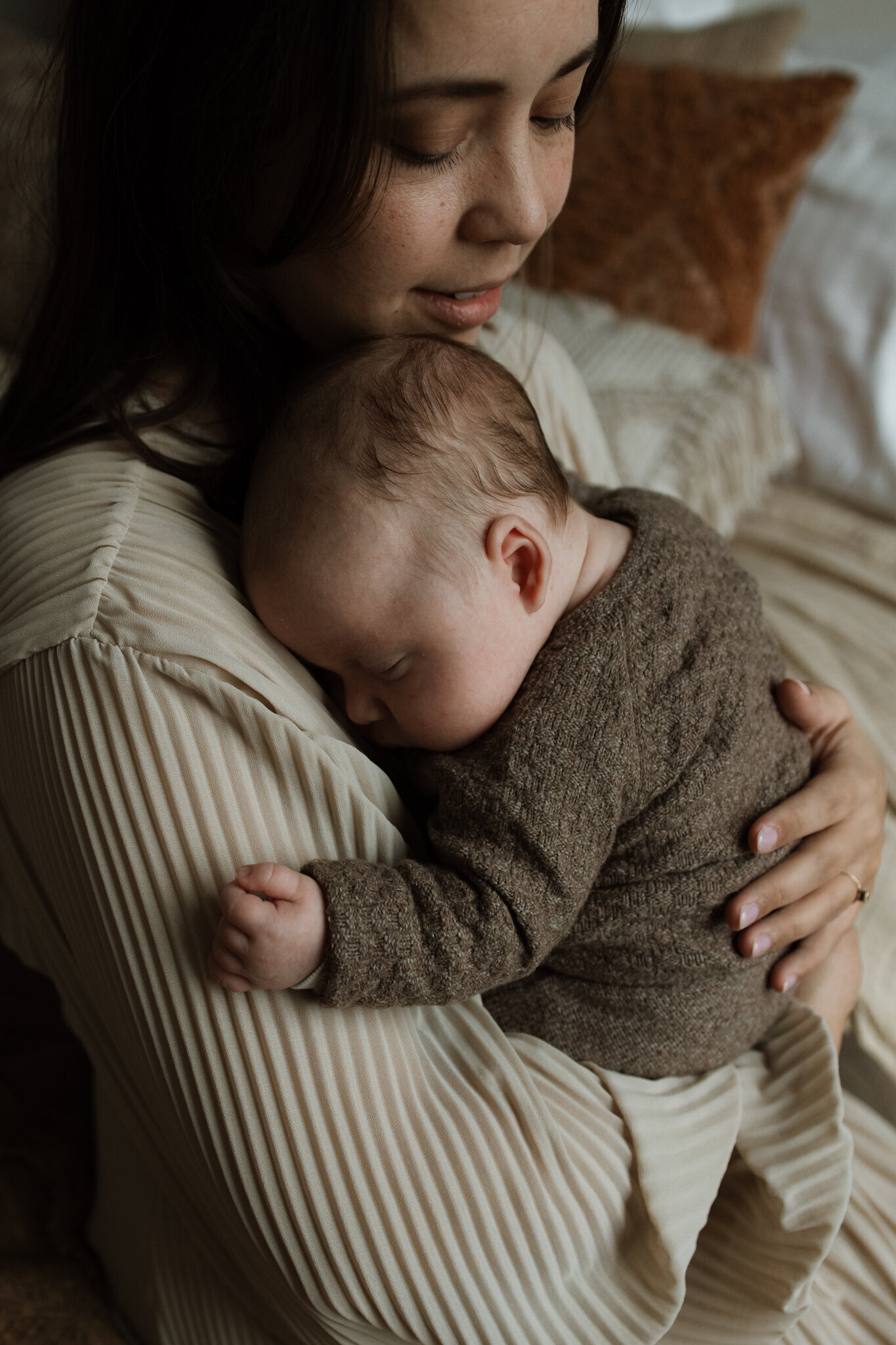 newbornshoot newborn fotoshoot newborn fotograaf fotoshoot baby wanneer een newbornshoot valkenswaard eindhoven la nouk fotografie
