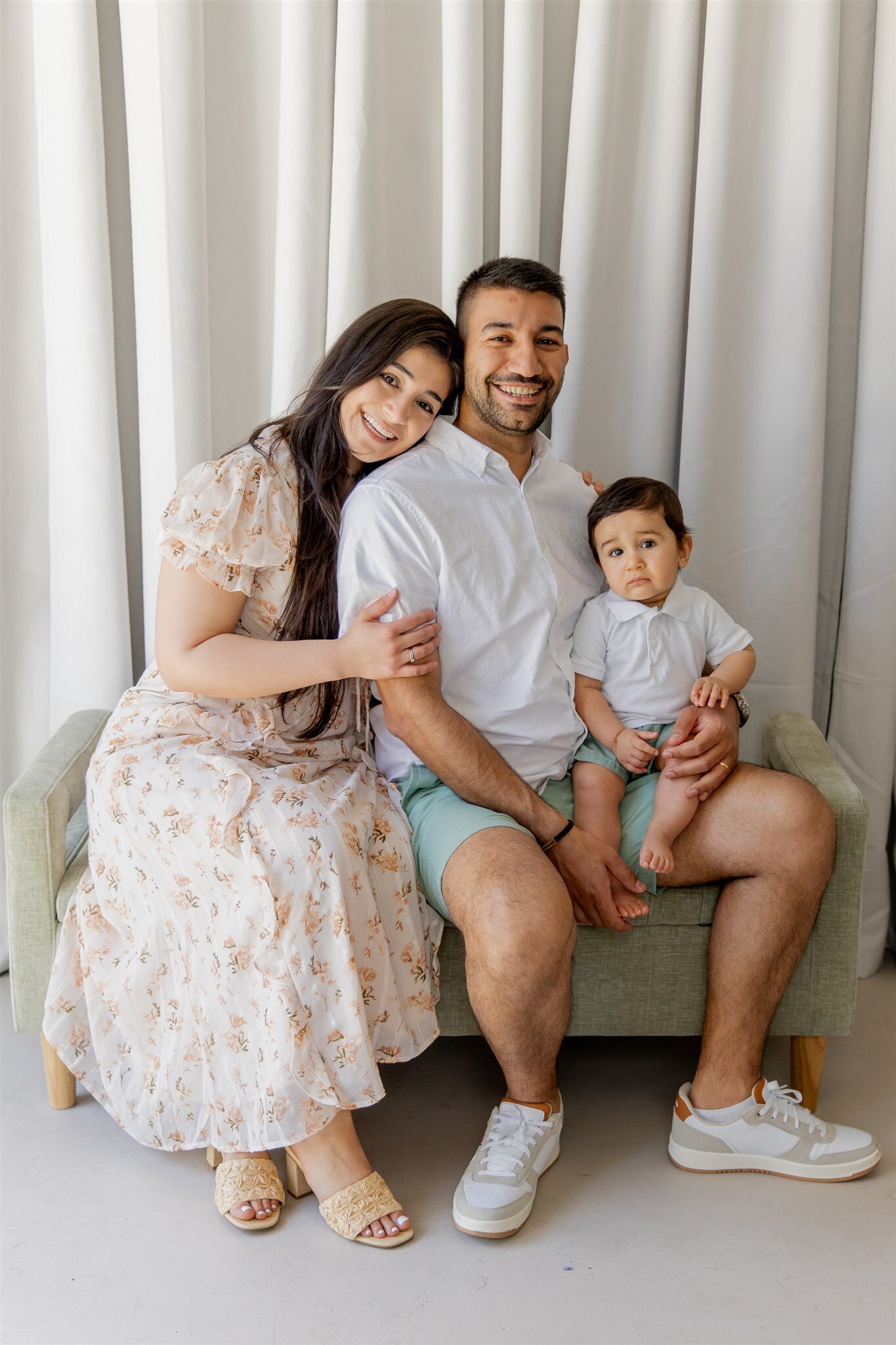 Moments by Hiba Raleigh Lifestyle Photographer Summer Family Photos in Studio Summer Family Photos-7