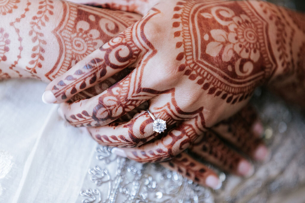 Henna and Ring Hindu Wedding 