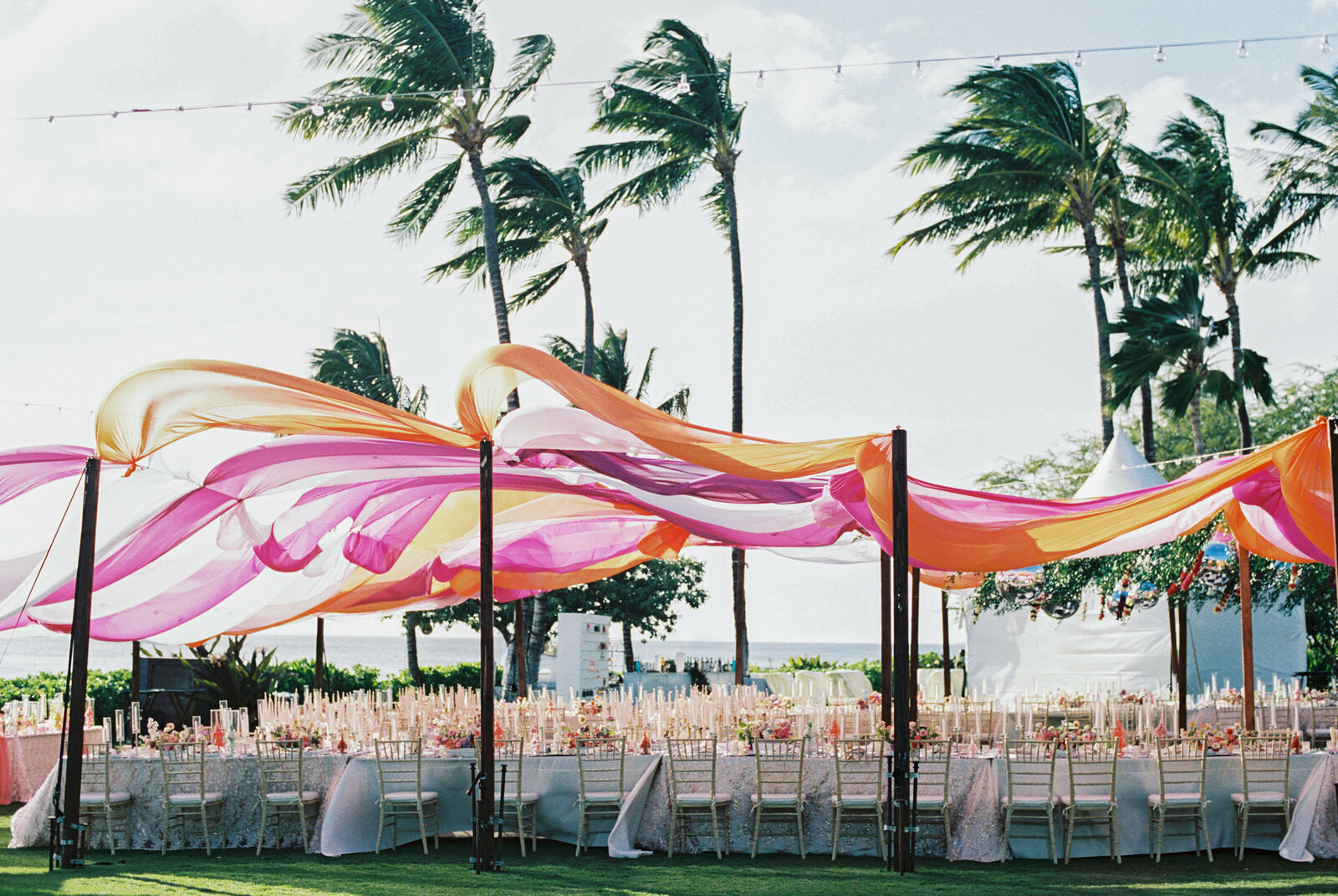Four Seasons Colorful Wedding on Oahu by Amanda Hartfield-76