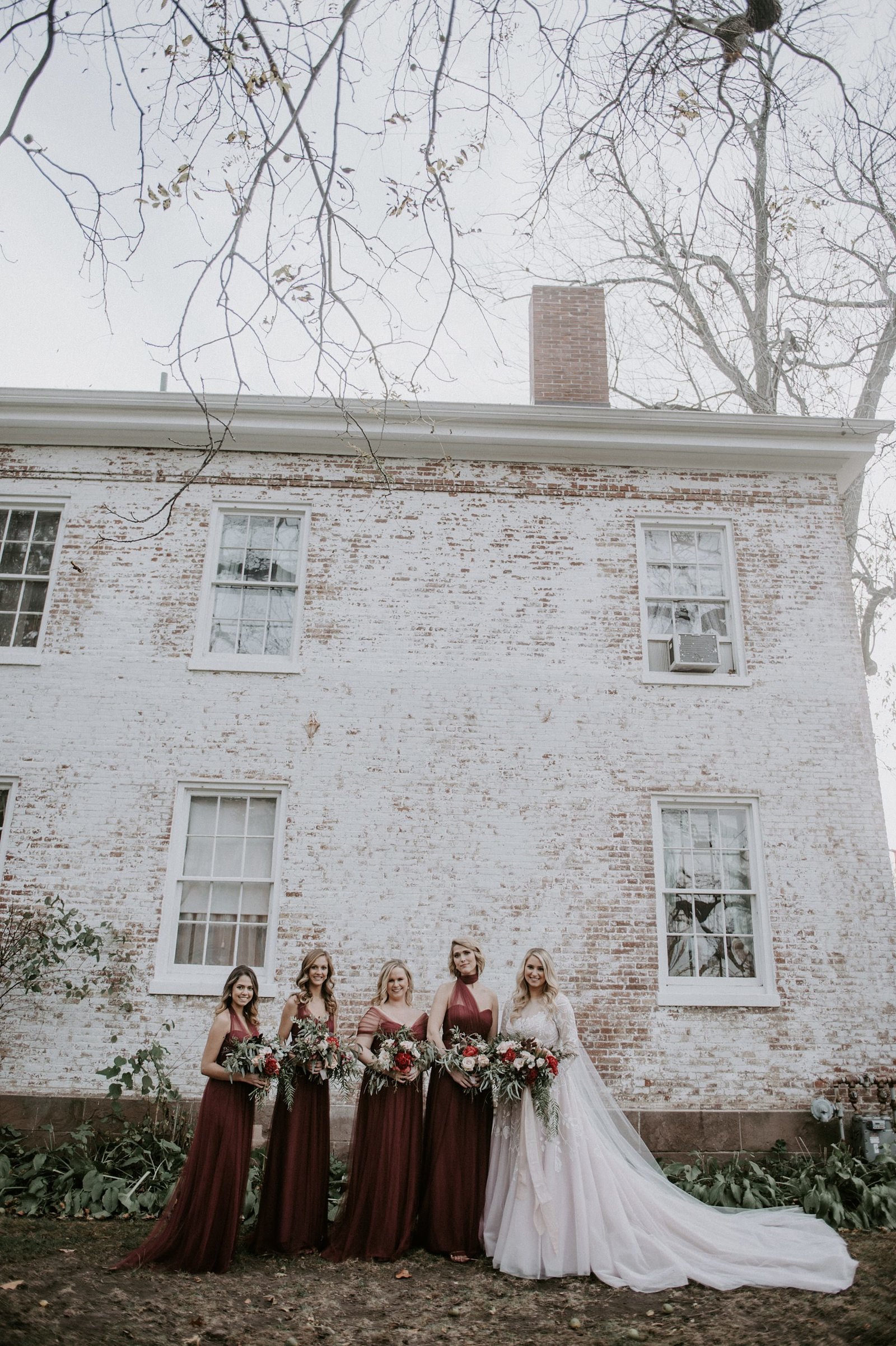 Rustic & romantic wedding at The Webb Barn with draping and chandeliers in Wethersfield, CT