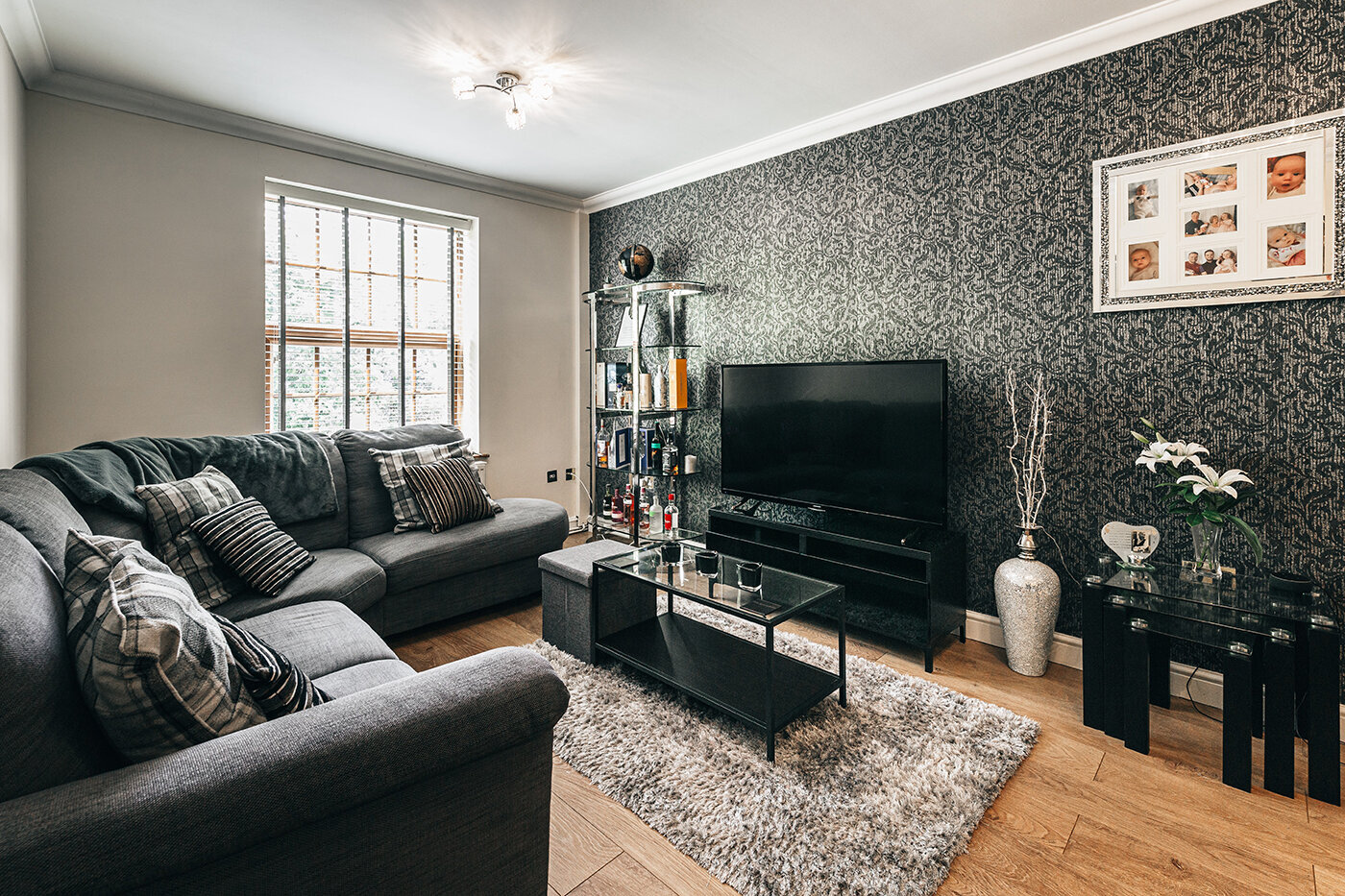 real estate property photography liverpool living room