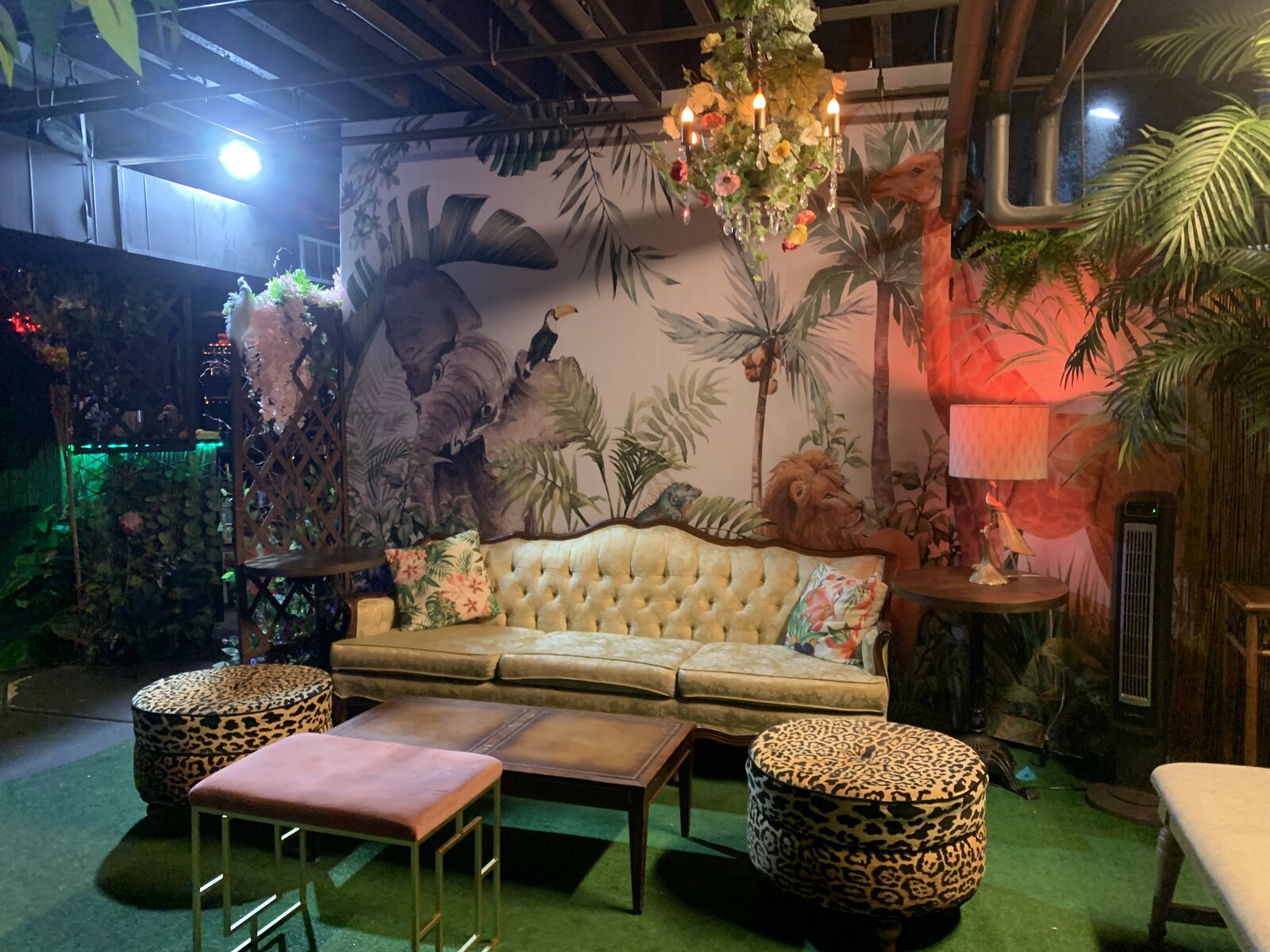 Couch Tropical Decor