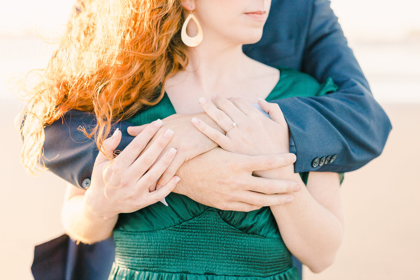 Fall Engagement Session | Cresent City Photographer | Ocean Engagement Session-1-2