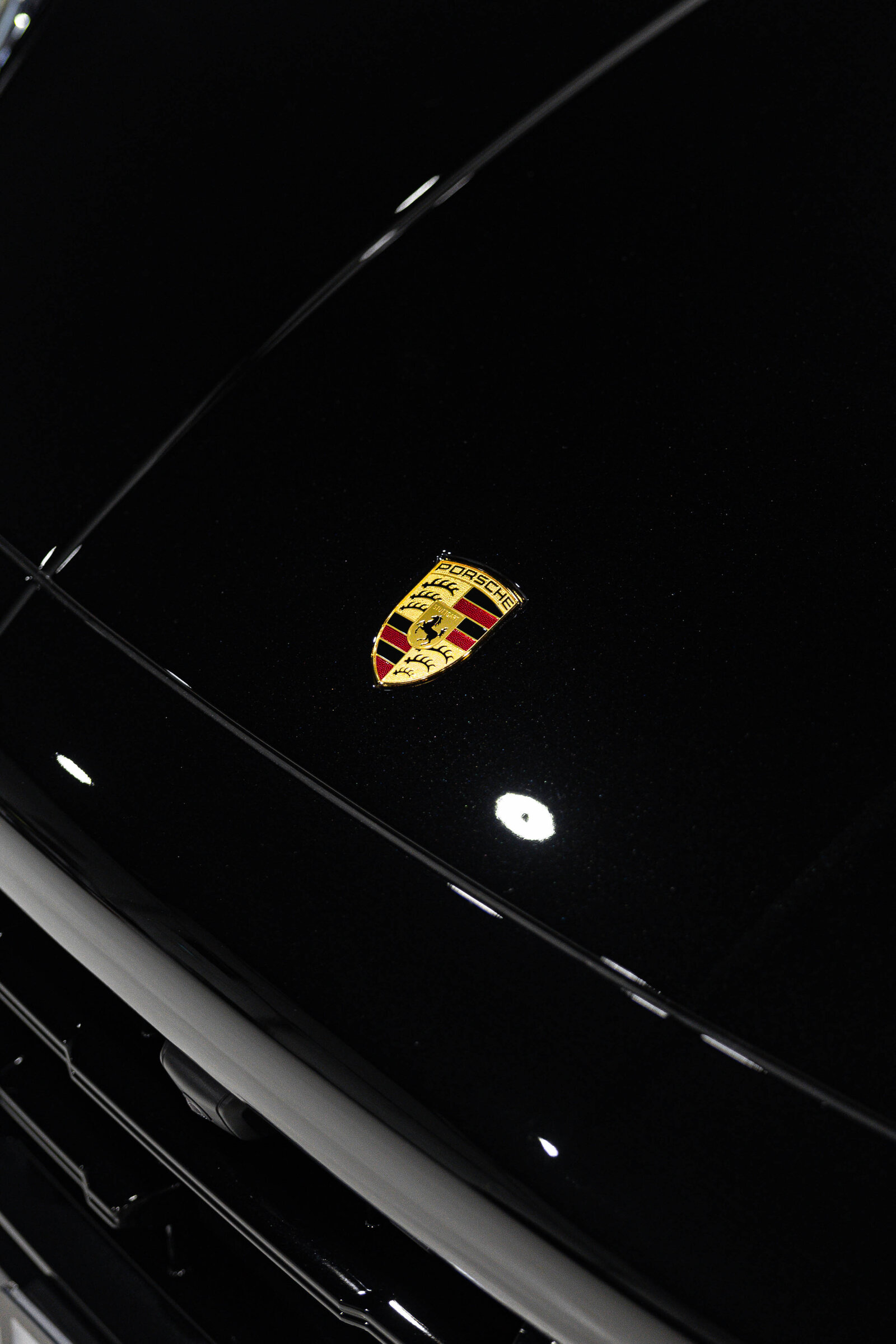Black Porsche Cayenne Coupe Paint Correction PPF Ceramic Coating Toronto Markham Le Mans Detailing 1
