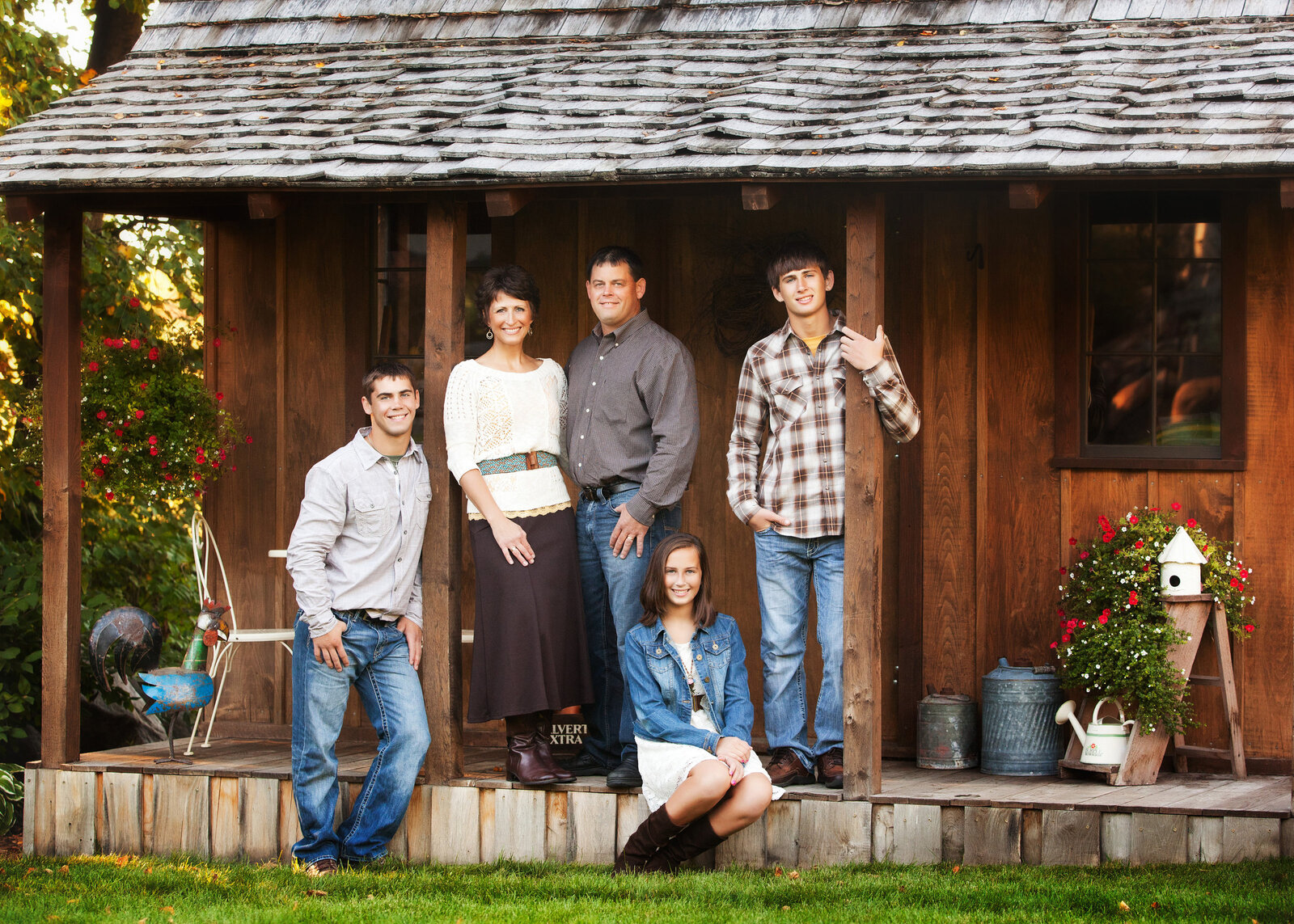 Country family session