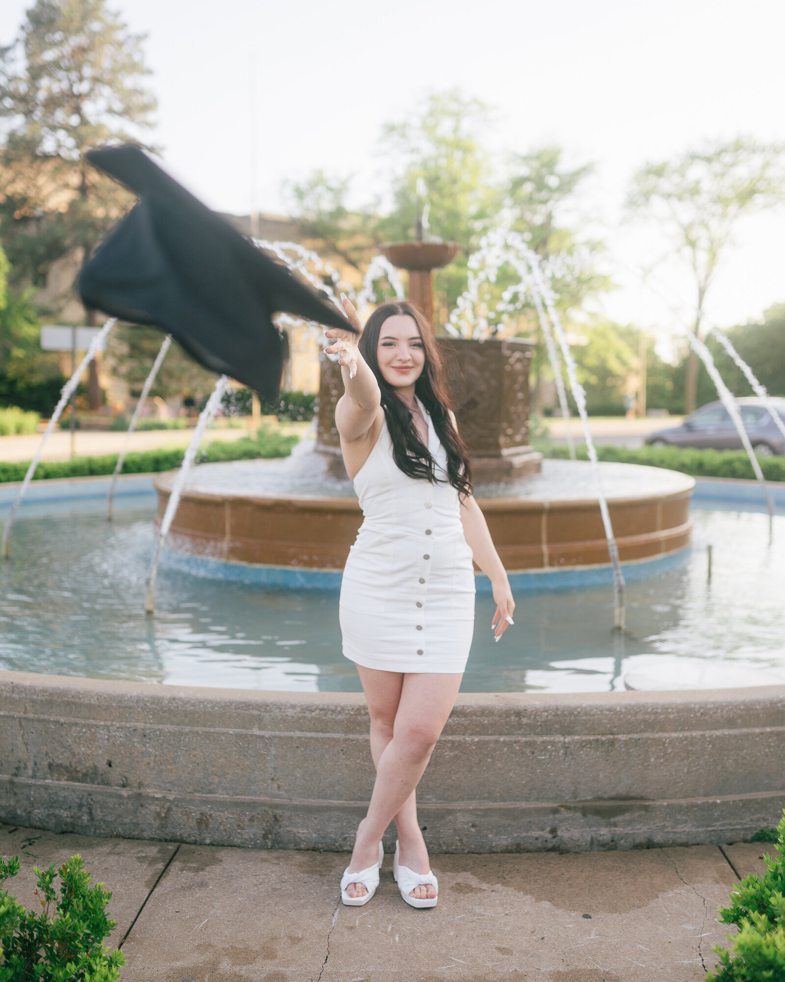 Hannah KU Jayhawks Kansas College Graduation Pictures-23