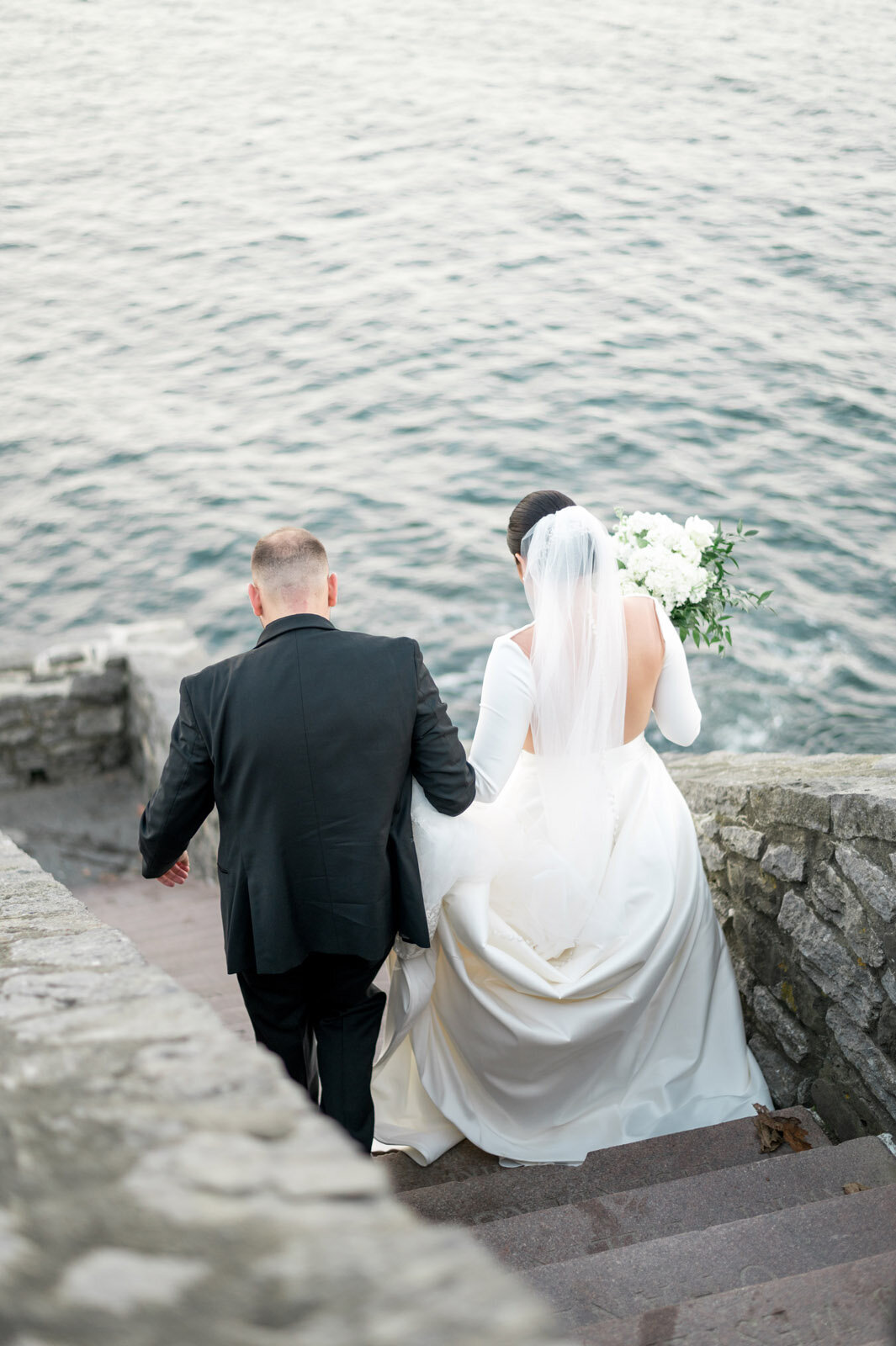 Newport Cliff Walk Wedding Photos