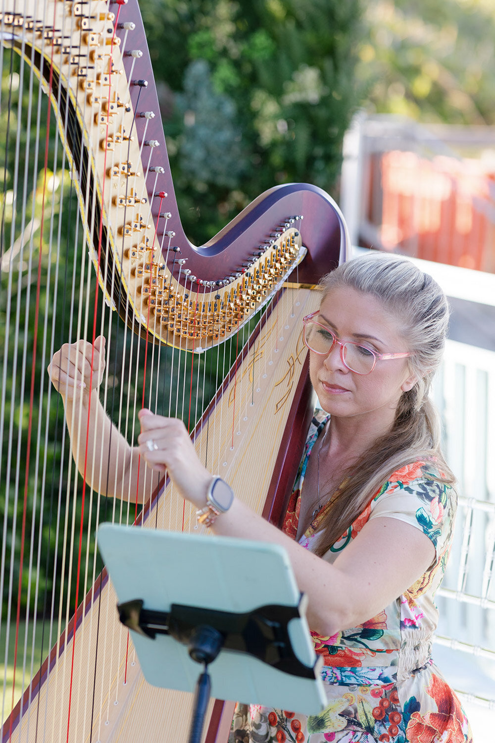Harpist-Karina-wedding-Eau-Palm-Beach-Resort-Florida-536
