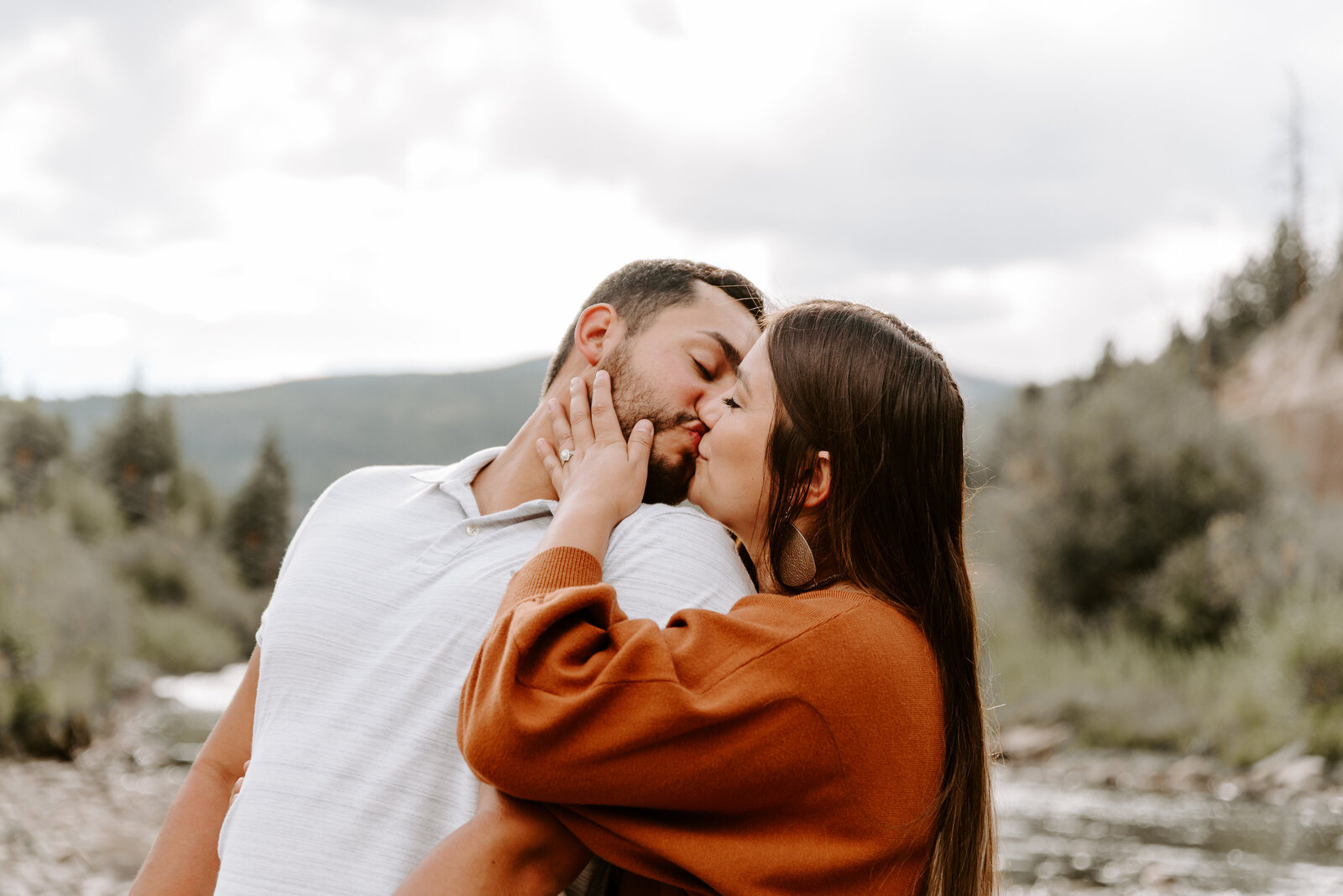 colorado springs Colorado+ south fork elopement + colorado wedding + surprise proposal + couples photos + proposal + engagement photos2