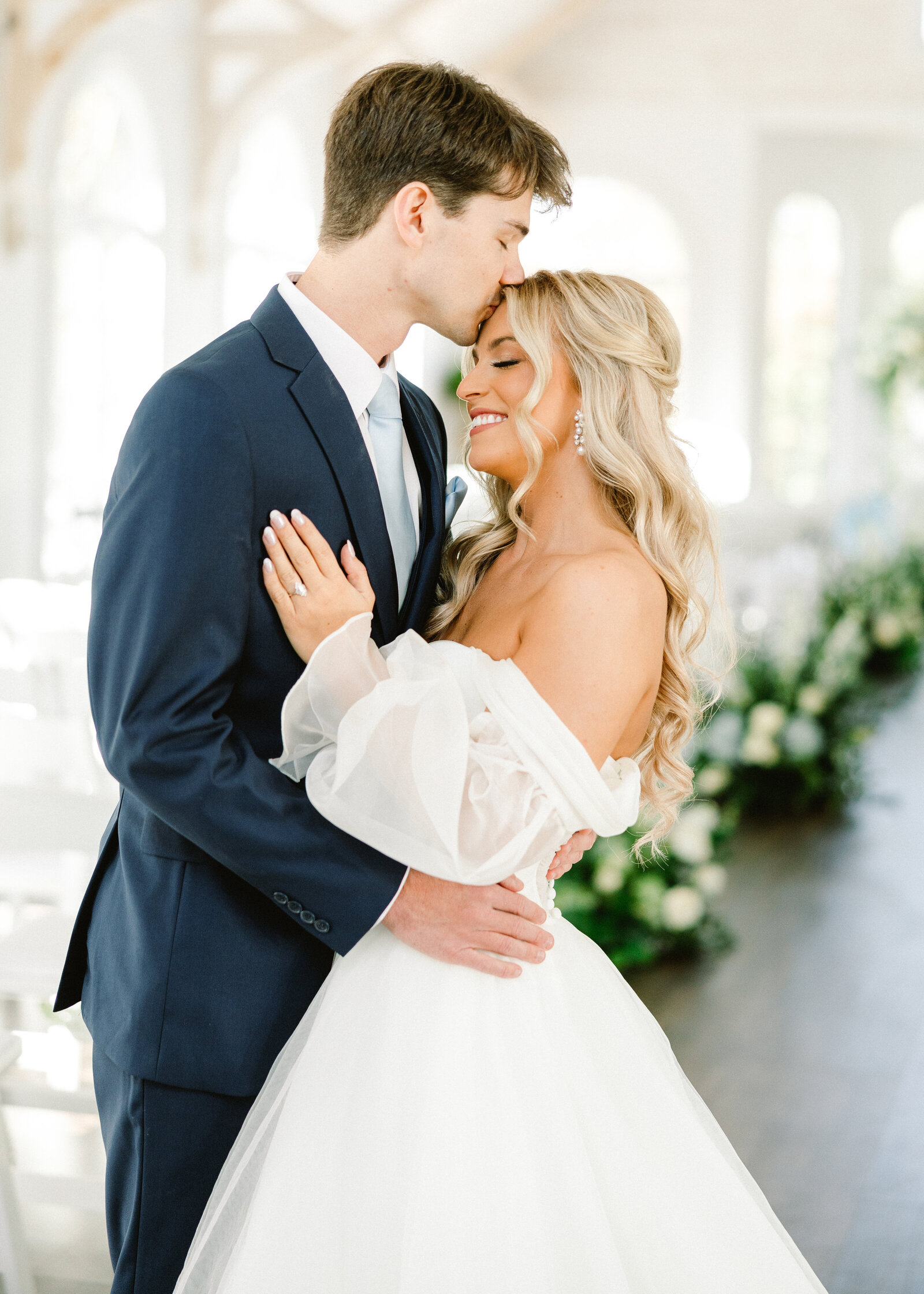 Fine art portrait of Aubree and Garrett during their Alabama engagement and wedding photography session by Abby Bell Photography.