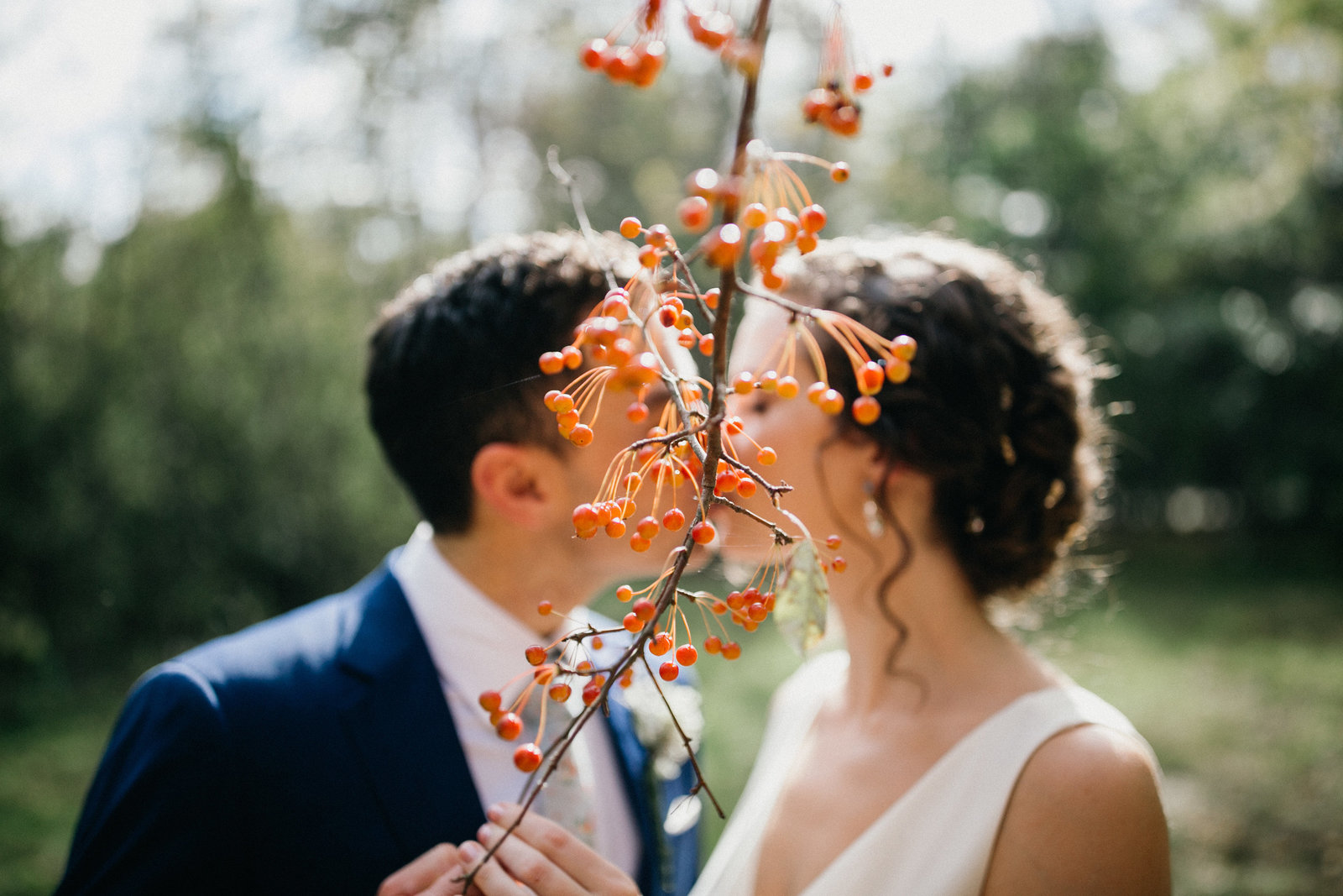 This bride and groom had their wedding at MOYO Yoga, a soulful destination.