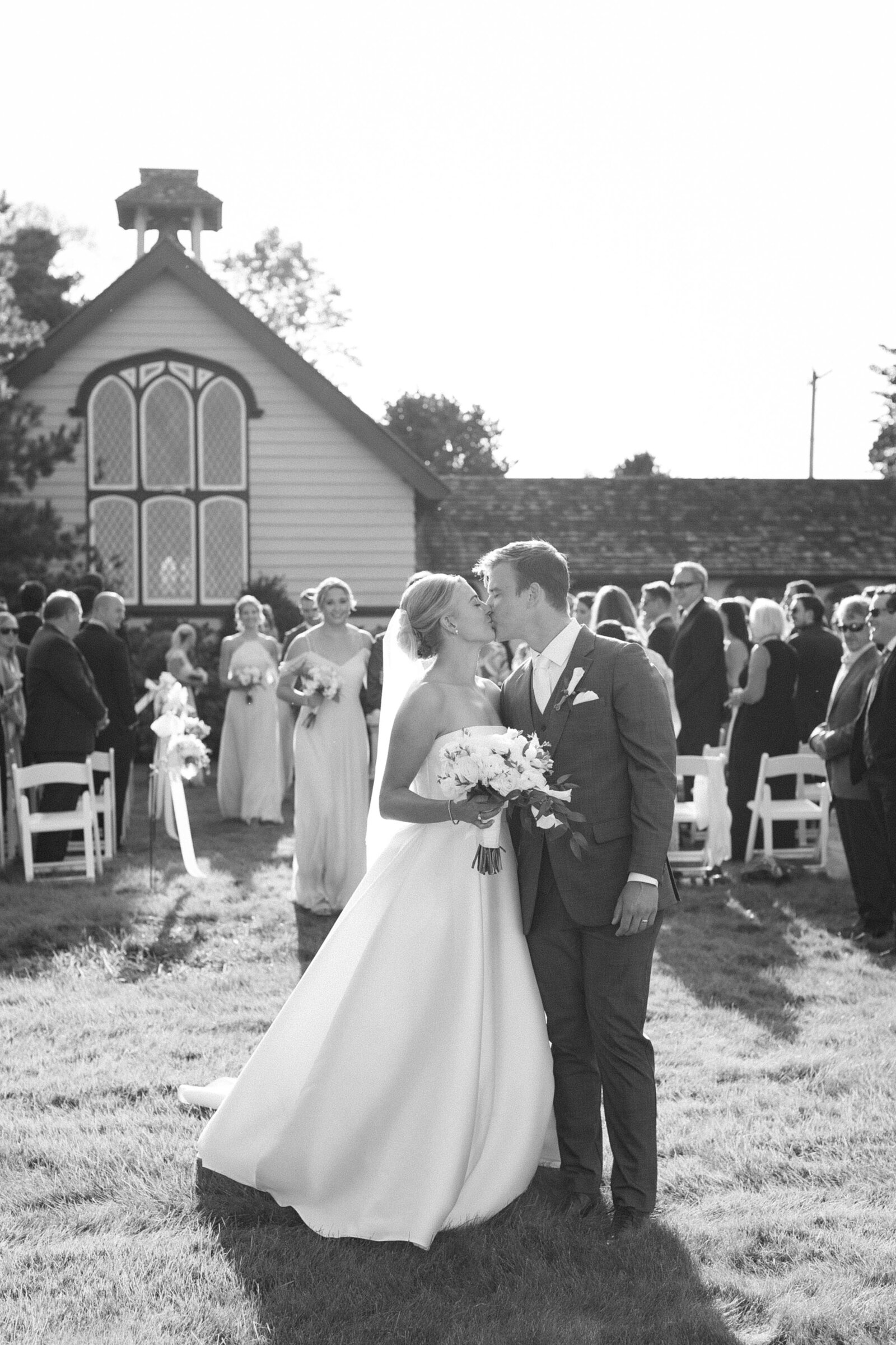 Tented South Dartmouth wedding at Salters Point. Deborah Zoe Photography.