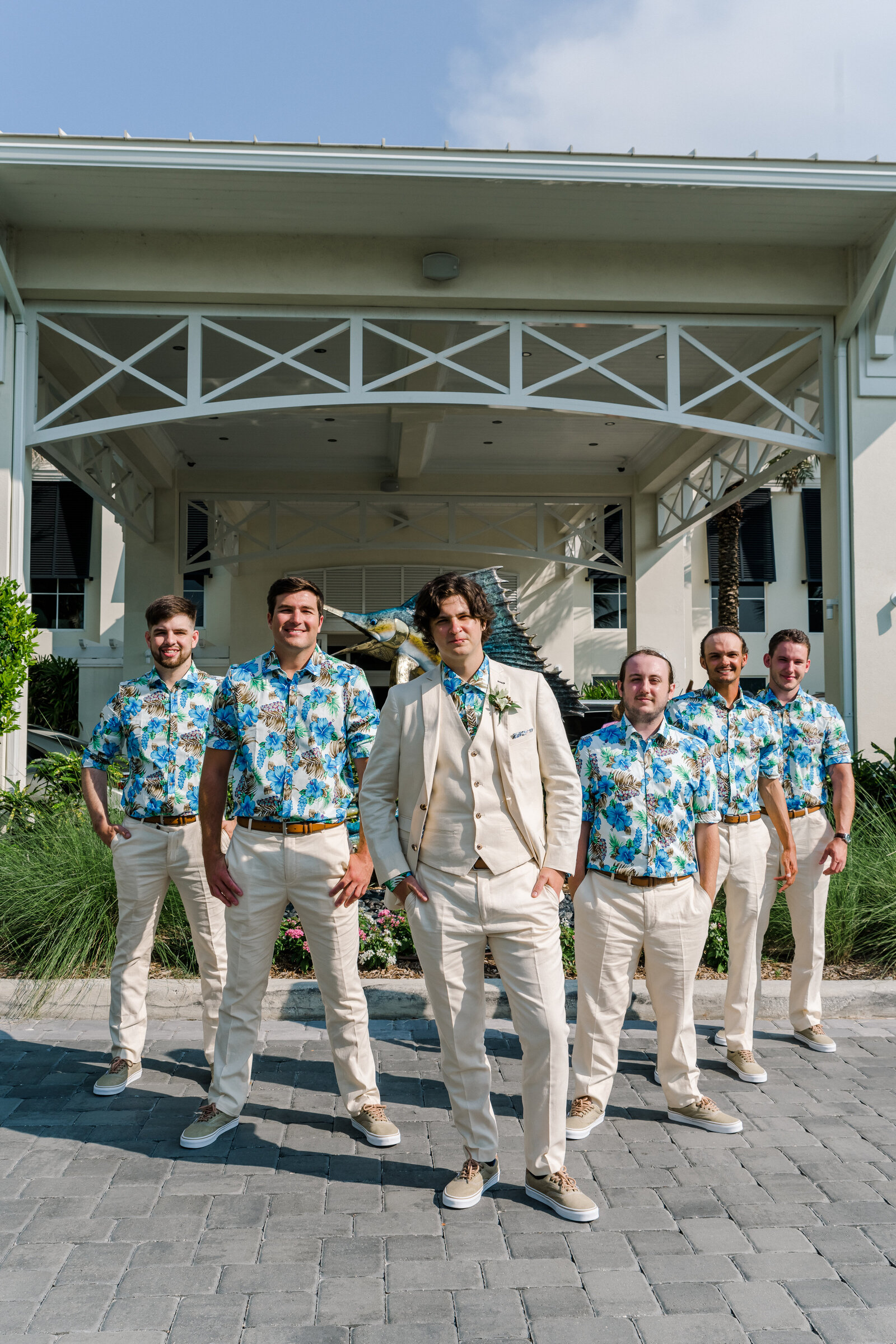 Groomsmen-groom-blue-and-green-beach-wedding-Verola Studio LLC0254