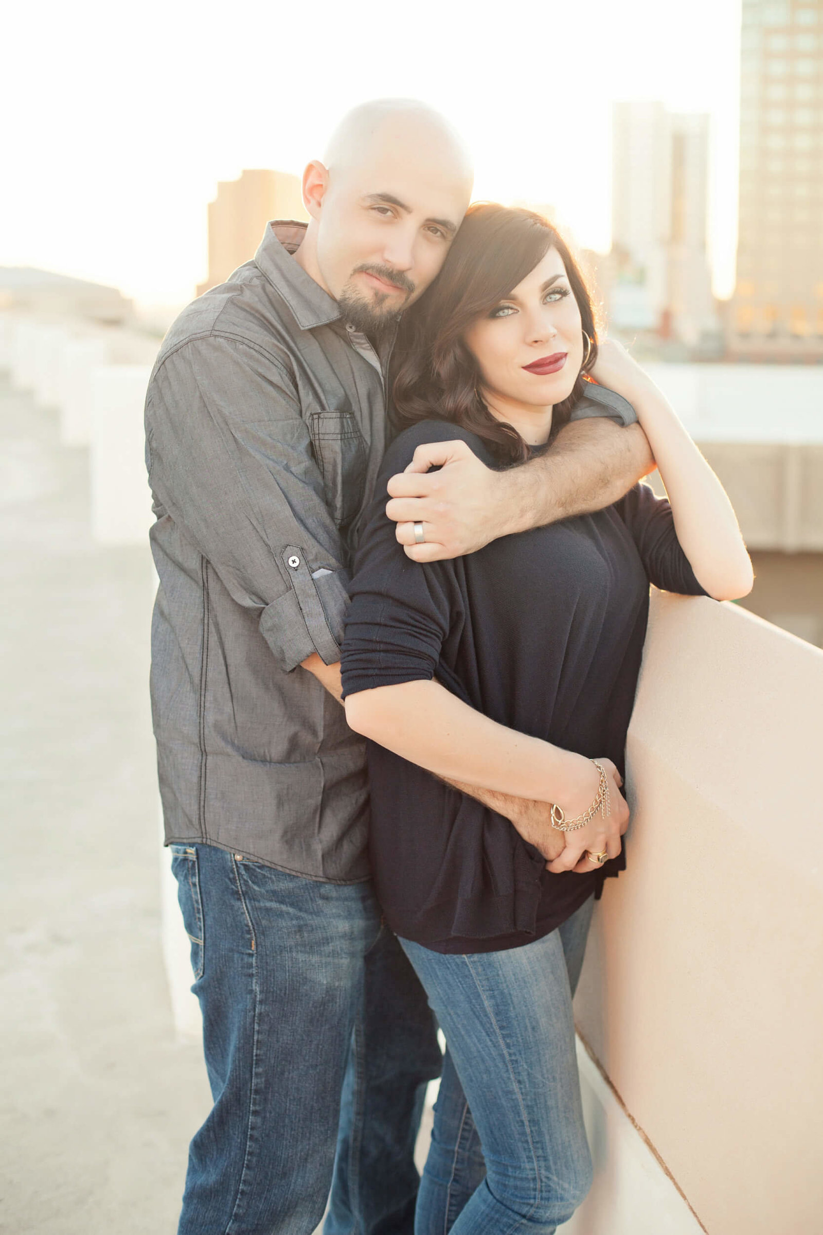 urban cityscape couples photography in arizona