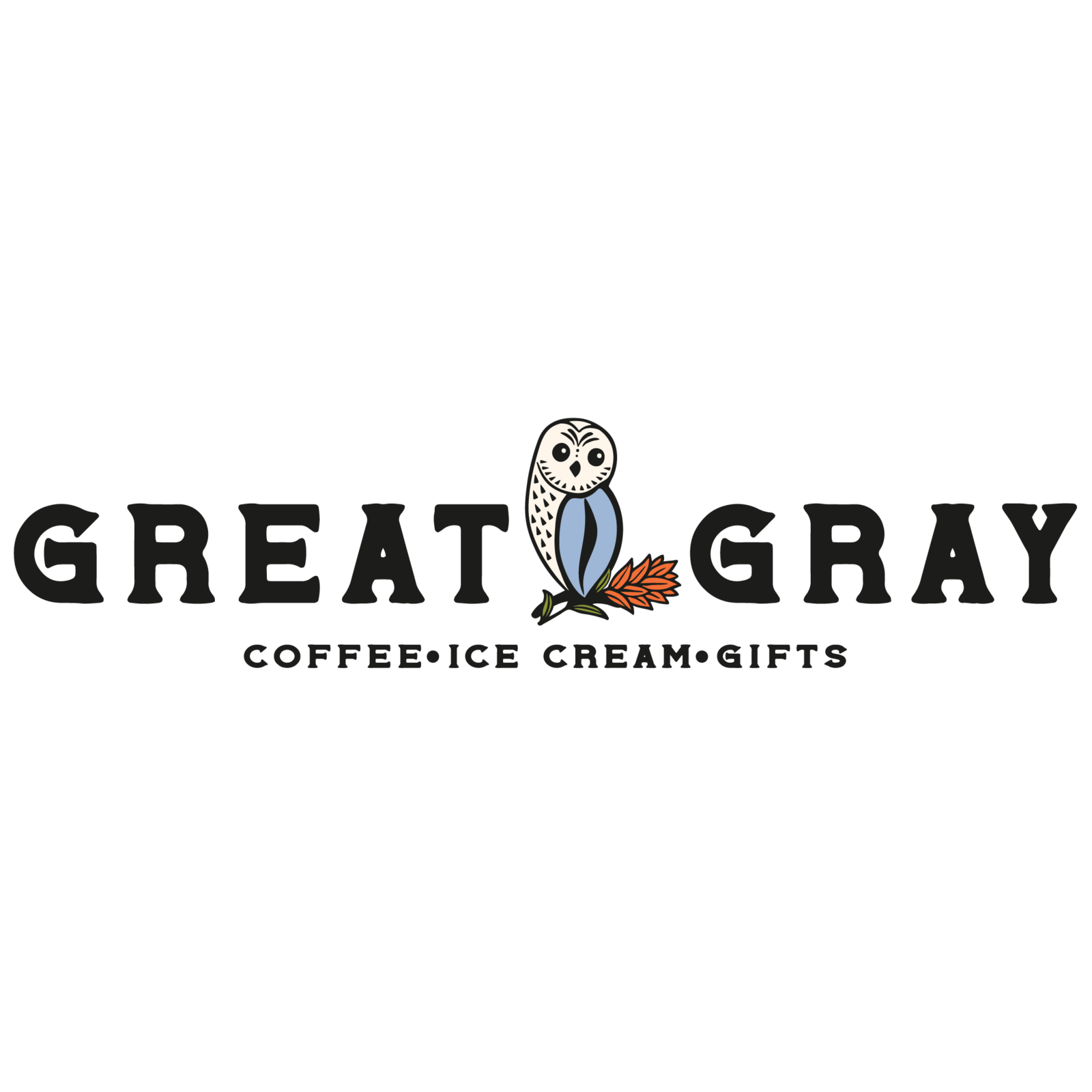 Main Logo Three Full Color BLUE COFFEE