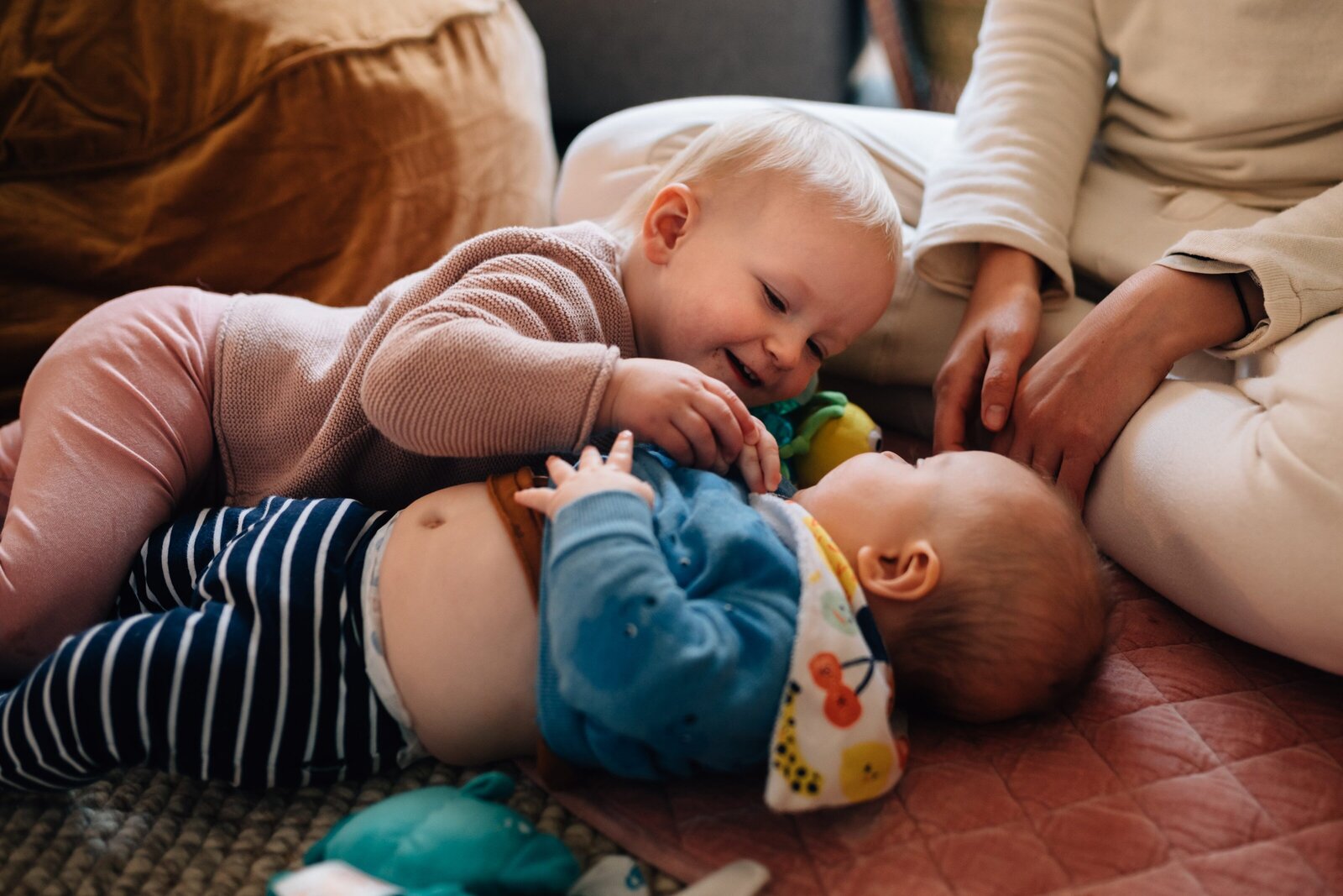 babies playing Day in the life photography family documentary photography Melbourne And So I Don’t Forget