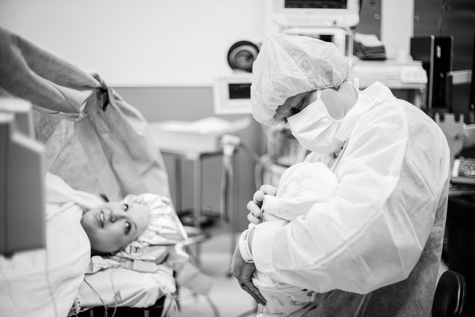 C-section Birth - Oklahoma City Birth Photographer