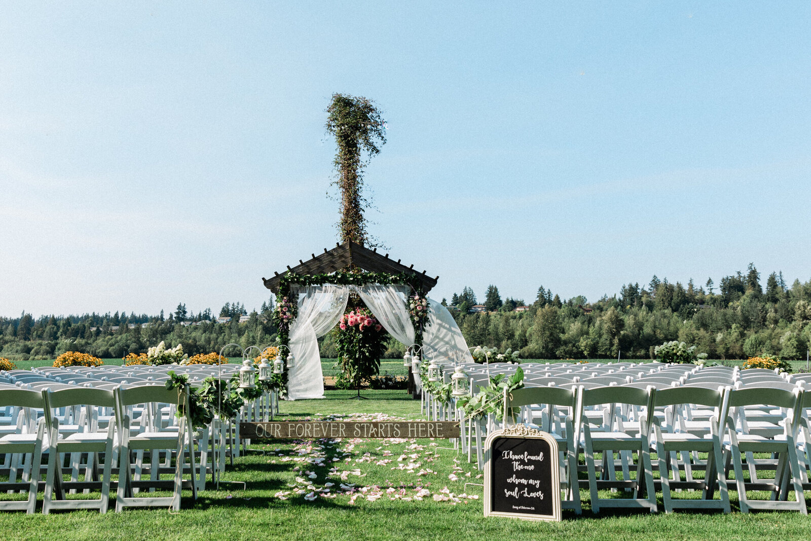 garden wedding venues washington