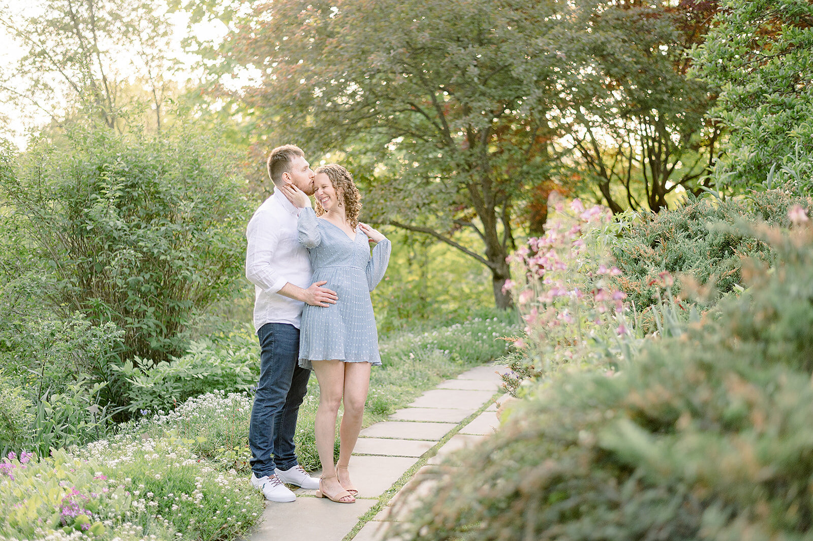 Newfields Engagement session