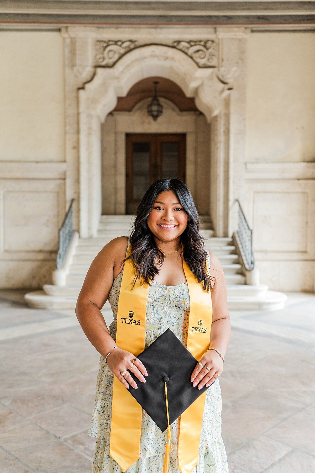 Graduation Portraits under tower