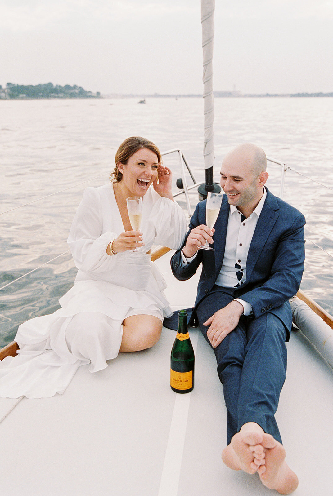 Marblehead Sailboat Engagement Photos-Halie Child Photography-146