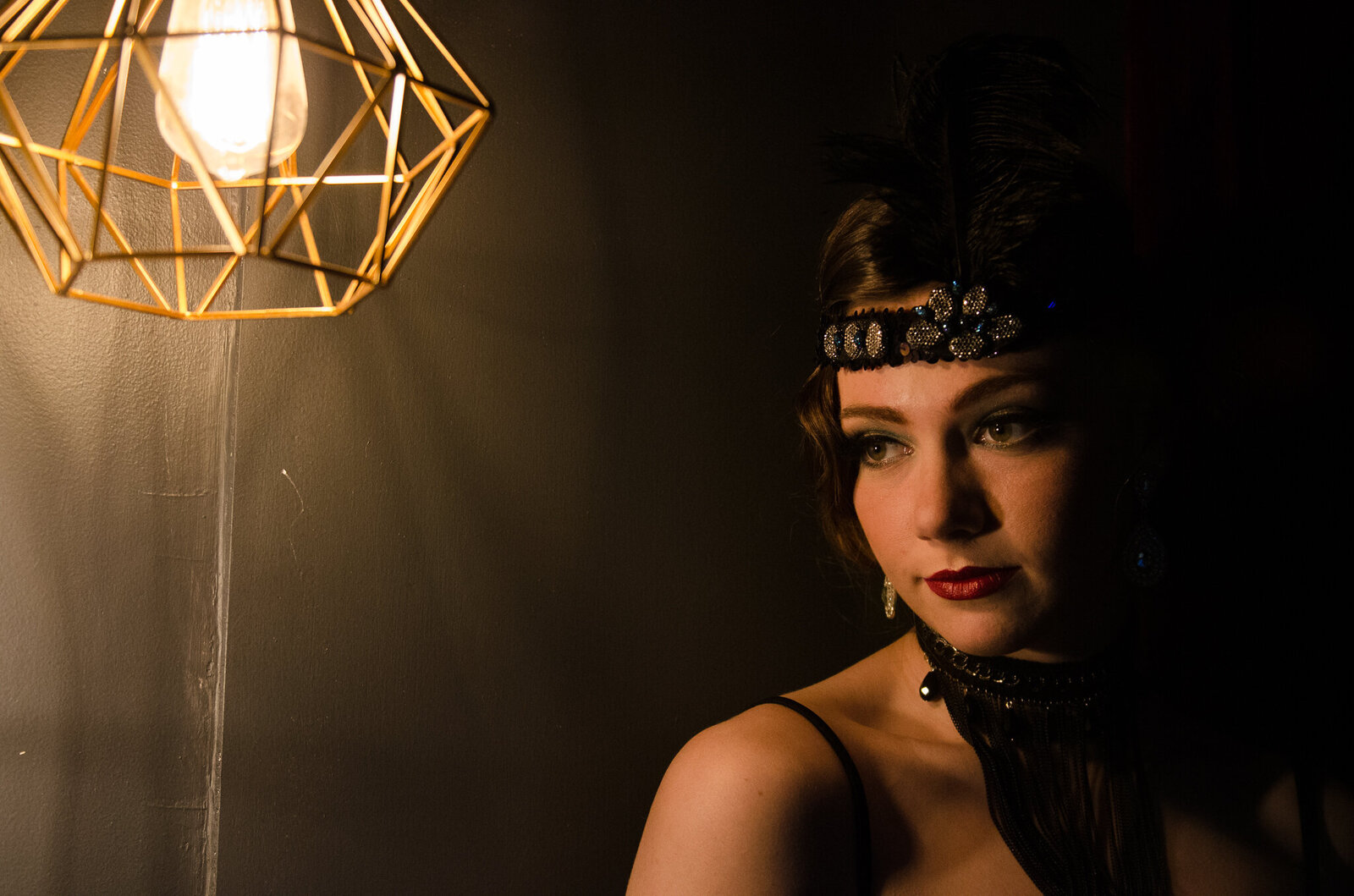 Female Portrait 1920s style