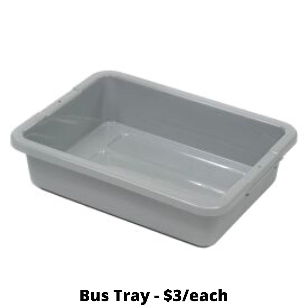 bus tray