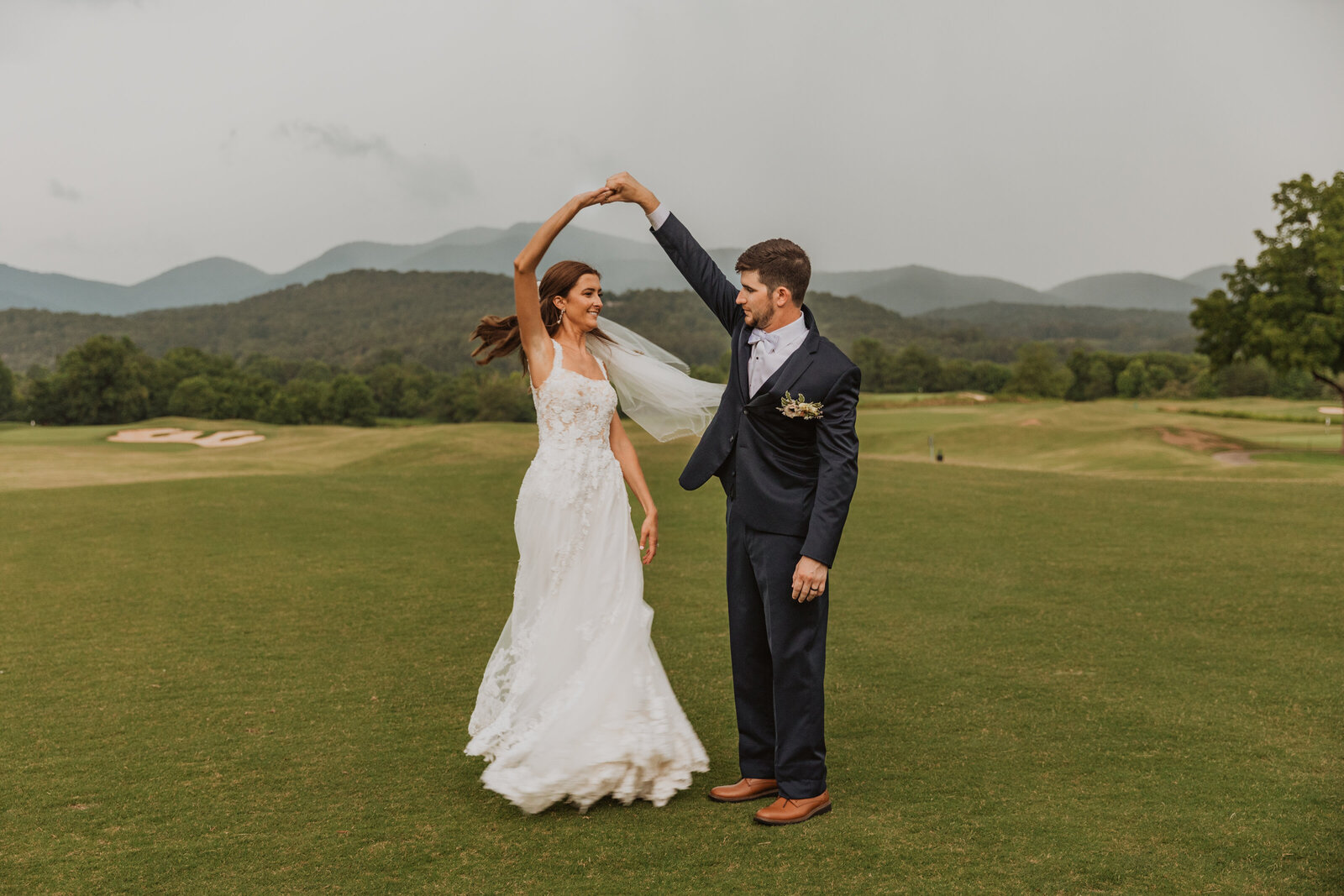 Atlanta-based wedding photographer focused on candid laughter and genuine connections