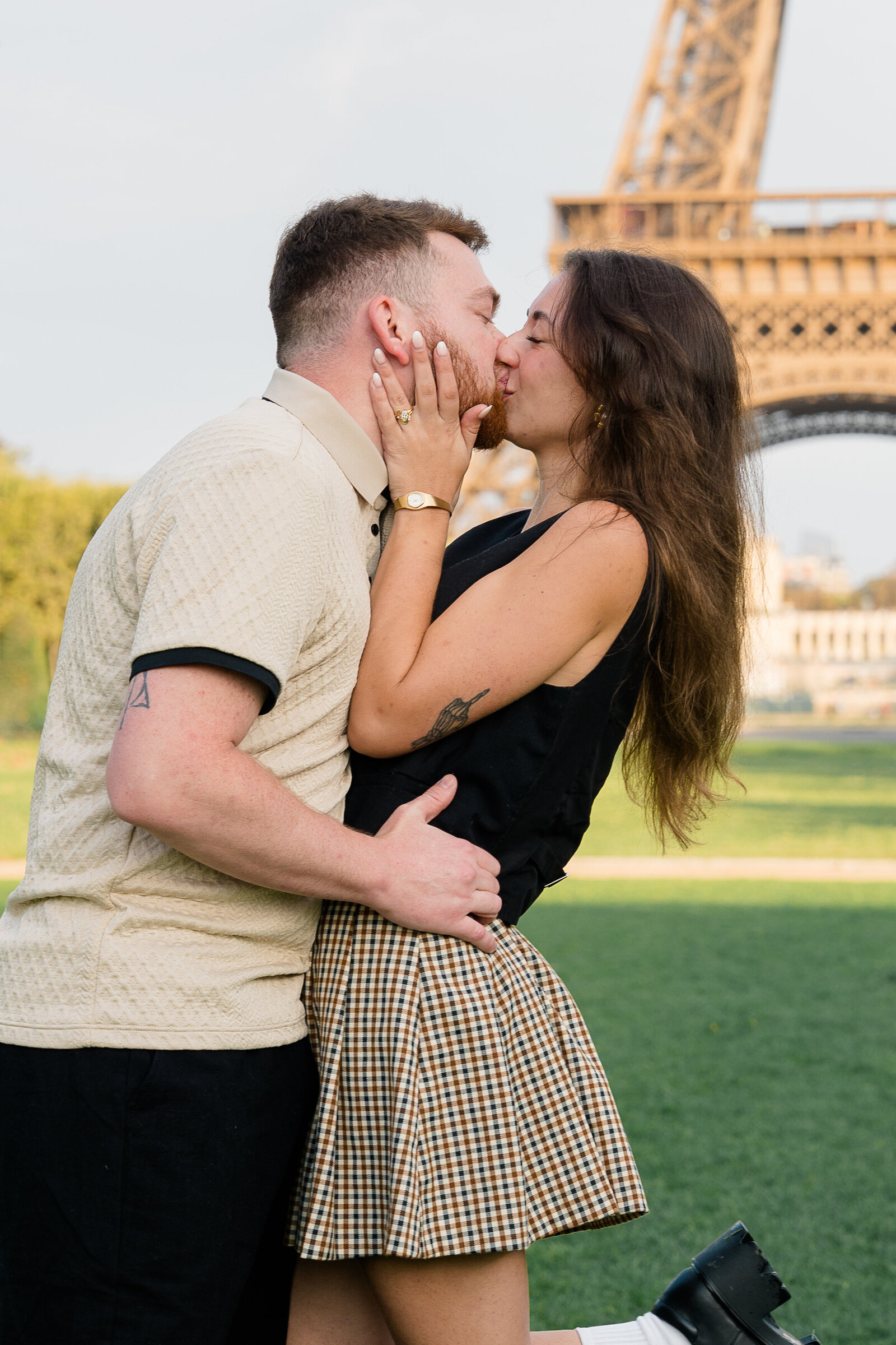 Paris, France - Eiffel Tower Proposal- Kristen Thomison-67