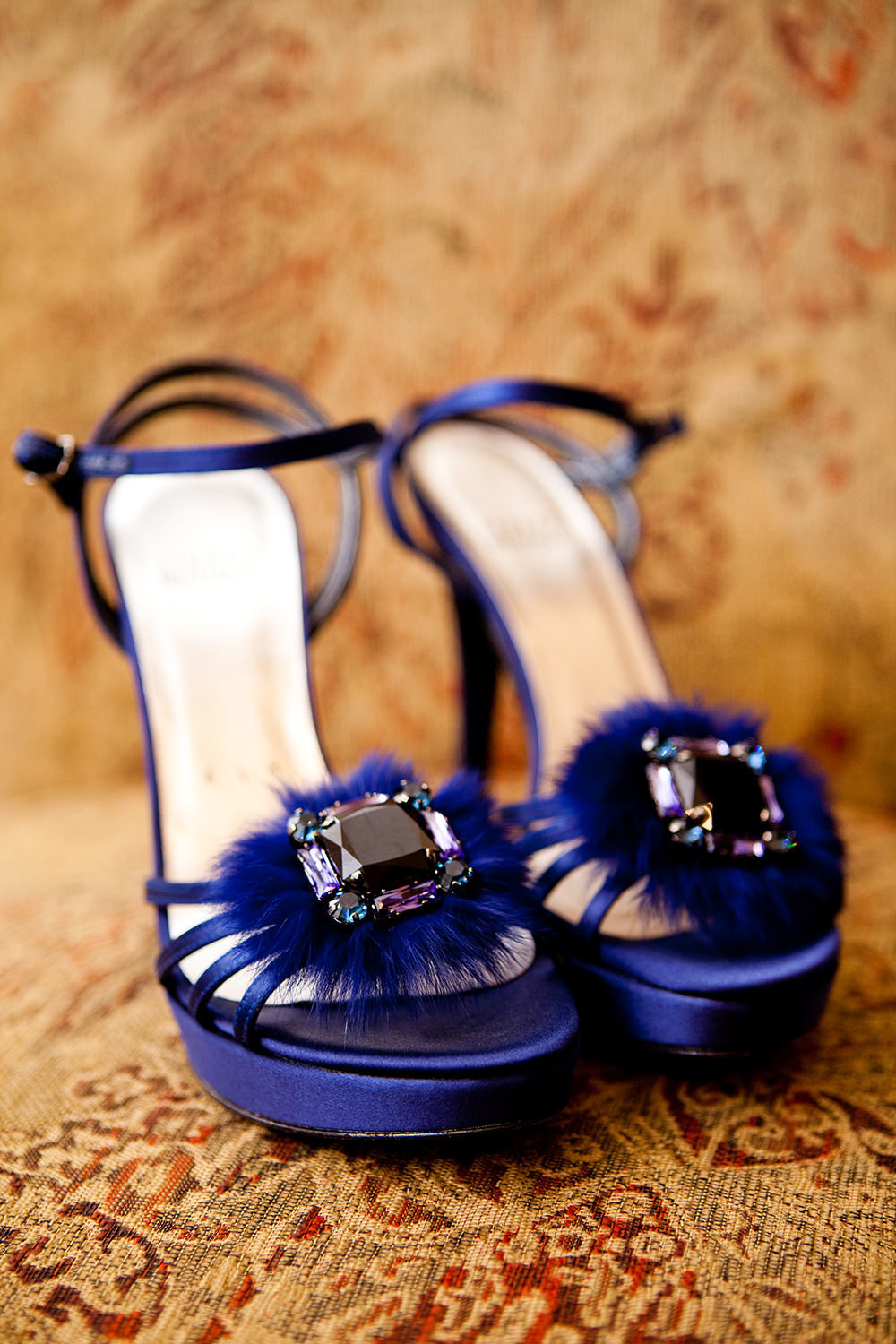 purple shoes for bride