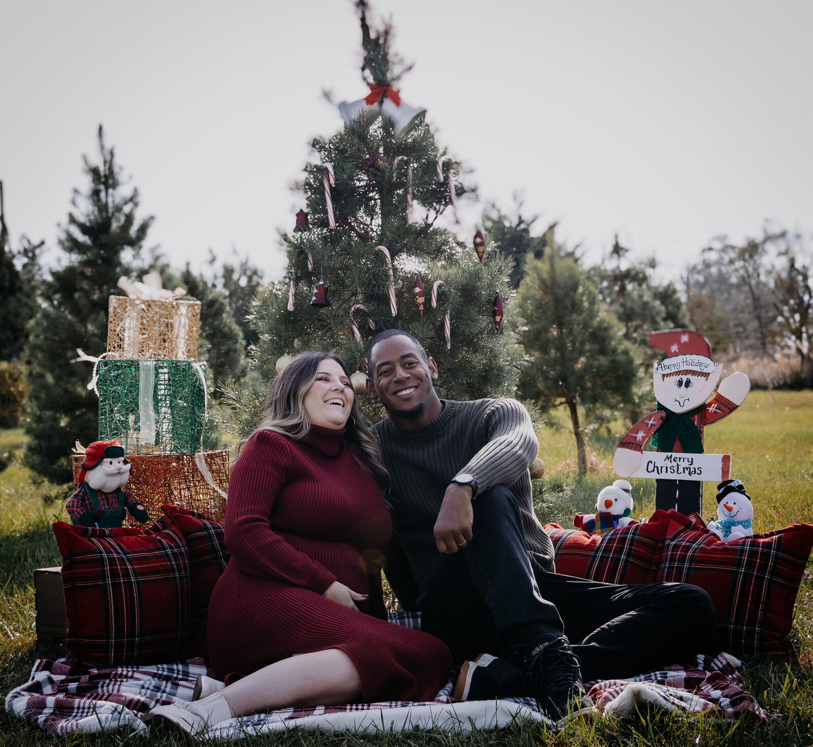 best christmast portrait photographer in kansas city