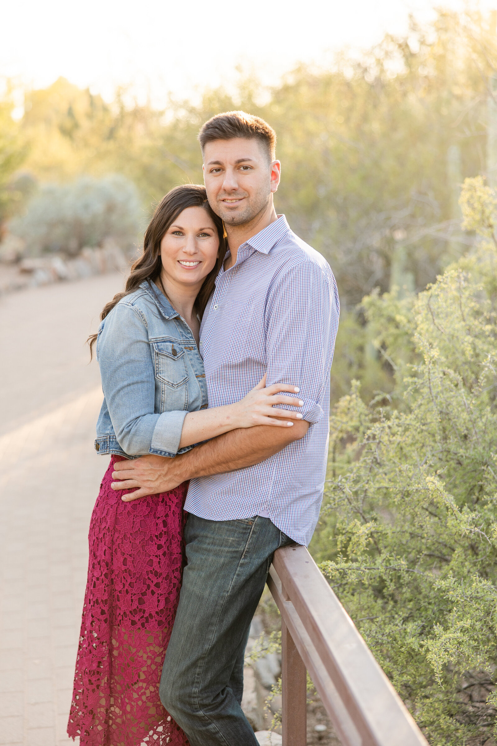 Desert Botanical Gardens Engagment Portraits22